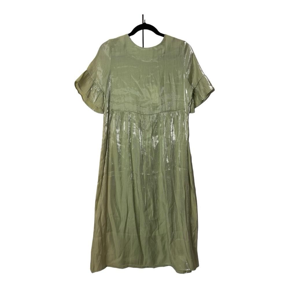 Asos ASOS l NWT Lola May Midi Ruffle Dress 8 Size M / US 6-8 / IT 42-44 - 2 Thumbnail