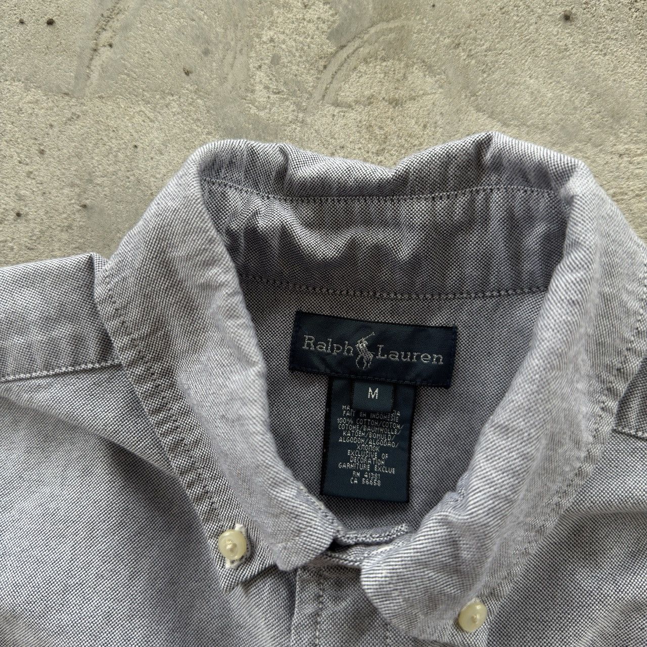 Polo Ralph Lauren Vintage Polo Ralph Lauren Oxford Cotton Button Down Shirt Size M / US 6-8 / IT 42-44 - 5 Thumbnail