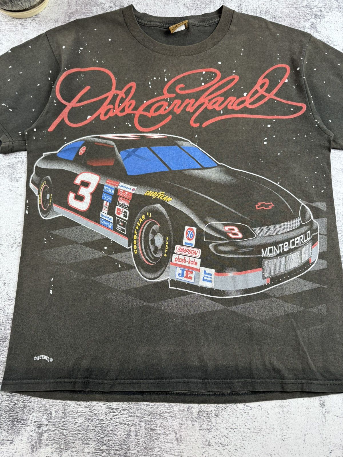 NASCAR Dale Earnhardt Intimidator Monte Carlo Formula 1 T Shirt Tee Size US L / EU 52-54 / 3 - 12 Thumbnail