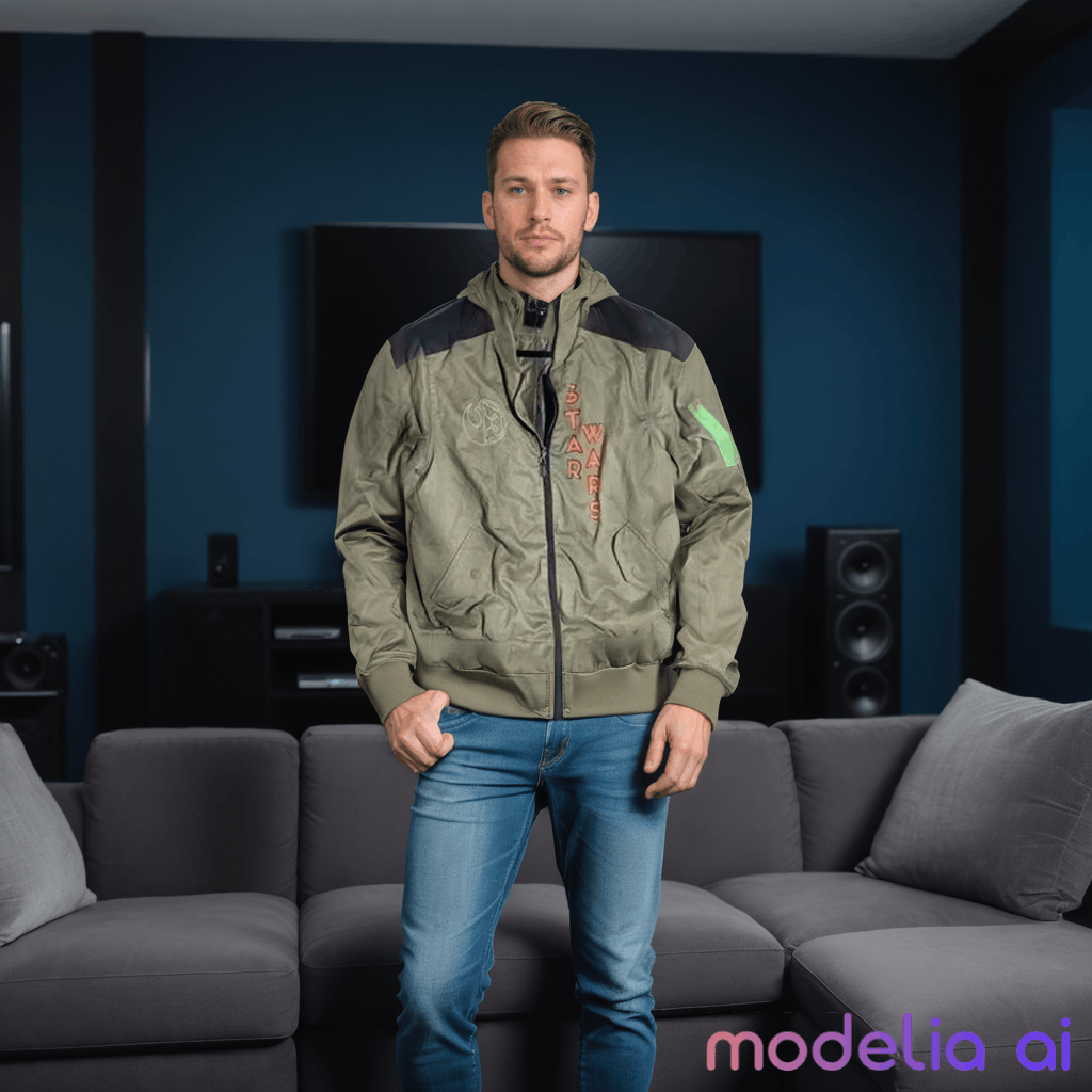 Star Wars Star Wars Jacket Men's Md Polyester Full Zip Front Pockets Size US M / EU 48-50 / 2 - 1 Thumbnail