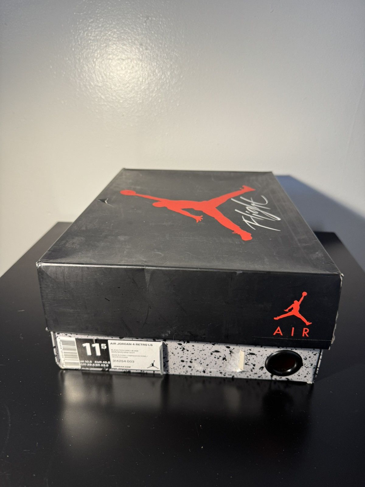 Jordan Brand Air Jordan 4 Retro LS Oreo 11.5 2015 Size US 11.5 / EU 44-45 - 9 Thumbnail