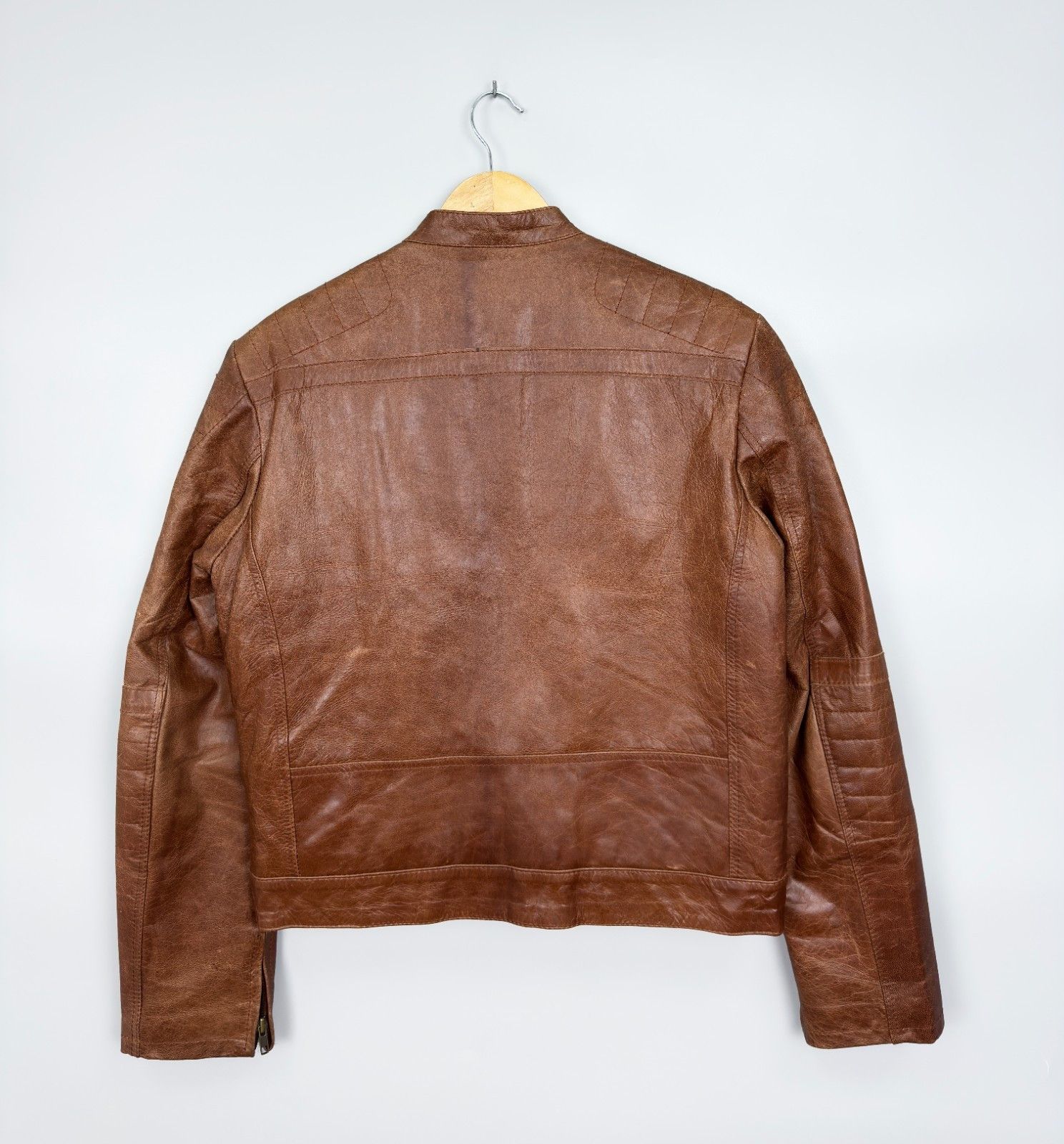 Genuine Leather Superior New York Brown Leather Jacket Size US S / EU 44-46 / 1 - 8 Thumbnail