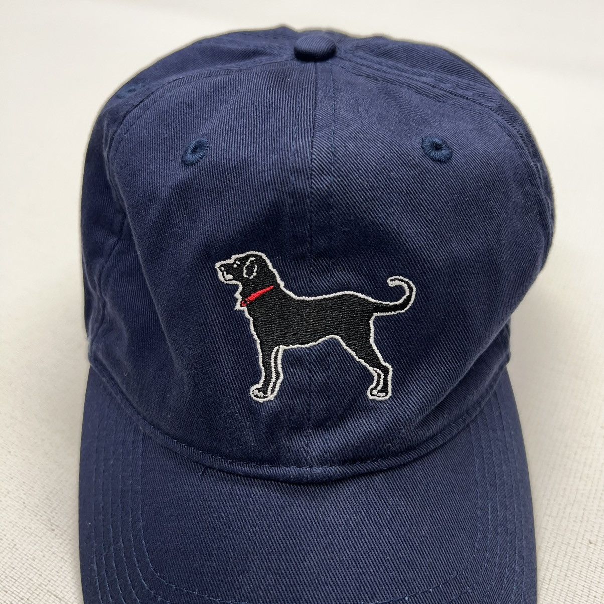Other The Black Dog Hat Cap Blue Logo Strap Back Navy Embroidered Size ONE SIZE - 3 Thumbnail
