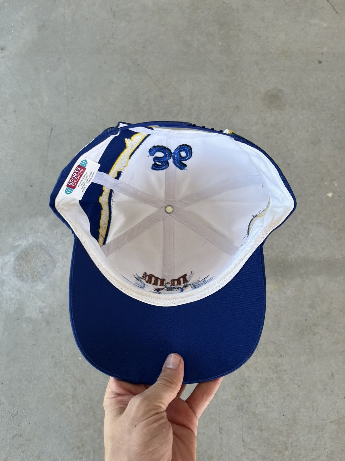 NASCAR RARE VINTAGE M&M’s RACING HAT Size ONE SIZE - 3 Thumbnail