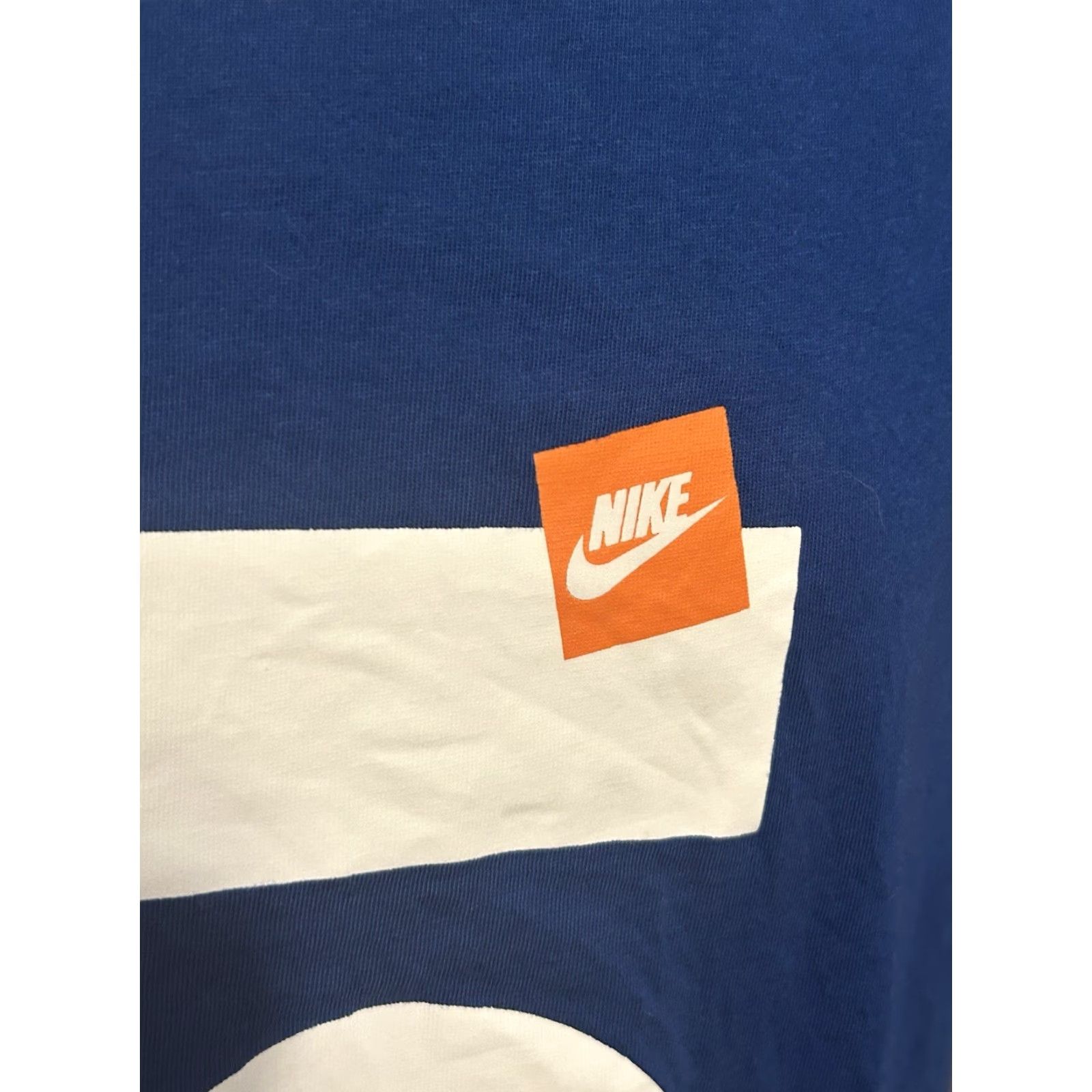 Nike Nike Tank Top Just Do It Men L Blue Double Sided Big Script The Nike Tee Size US L / EU 52-54 / 3 - 4 Thumbnail