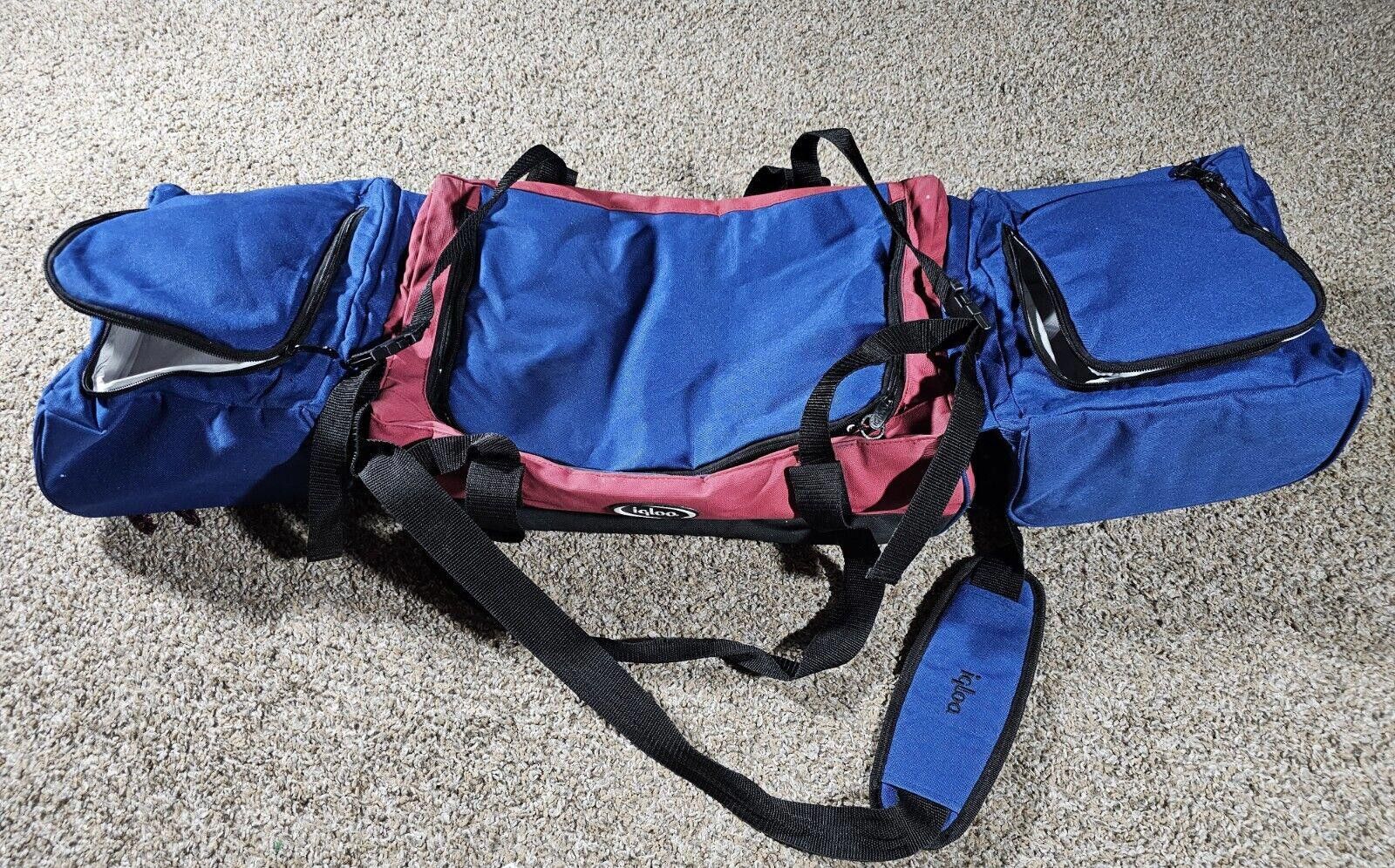 Designer igloo duffle 3 separate zippered section cooler bag Strap Size ONE SIZE - 1 Thumbnail
