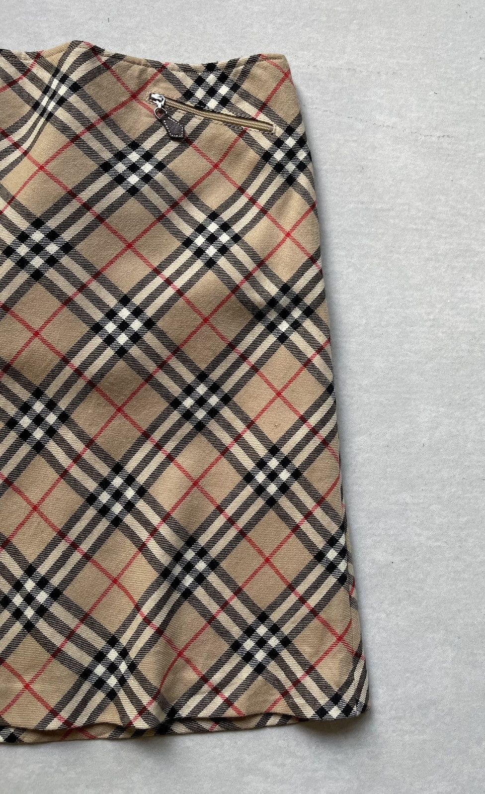 Burberry Burberry Blue Label Women's Nova Check Zipper Maxi Skirt Size 28" / US 6 / IT 42 - 5 Thumbnail