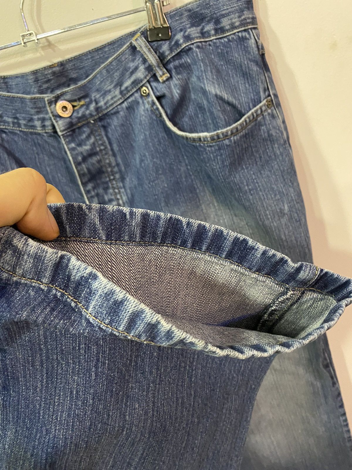 Yves Saint Laurent 36x30 YSL Jeans Denim Pants Blue Indigo Size US 36 / EU 52 - 19 Thumbnail