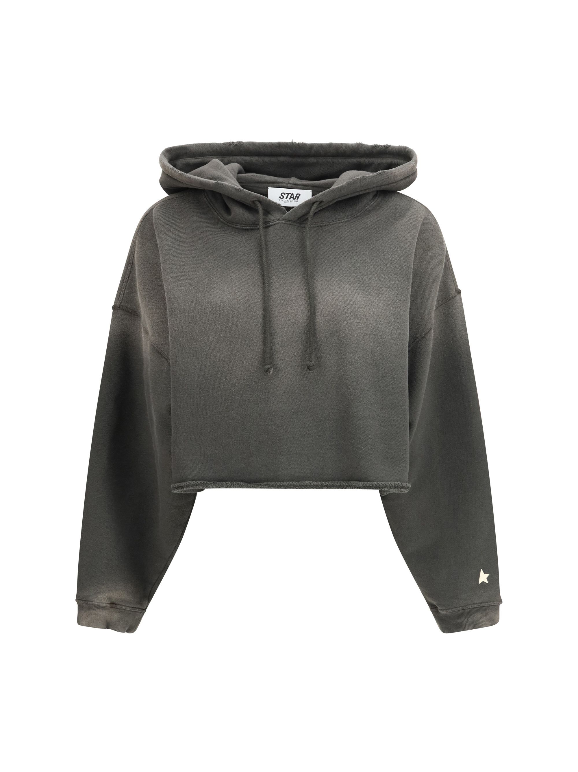 Golden Goose Cropped Hoodie Size L / US 10 / IT 46 - 1 Thumbnail
