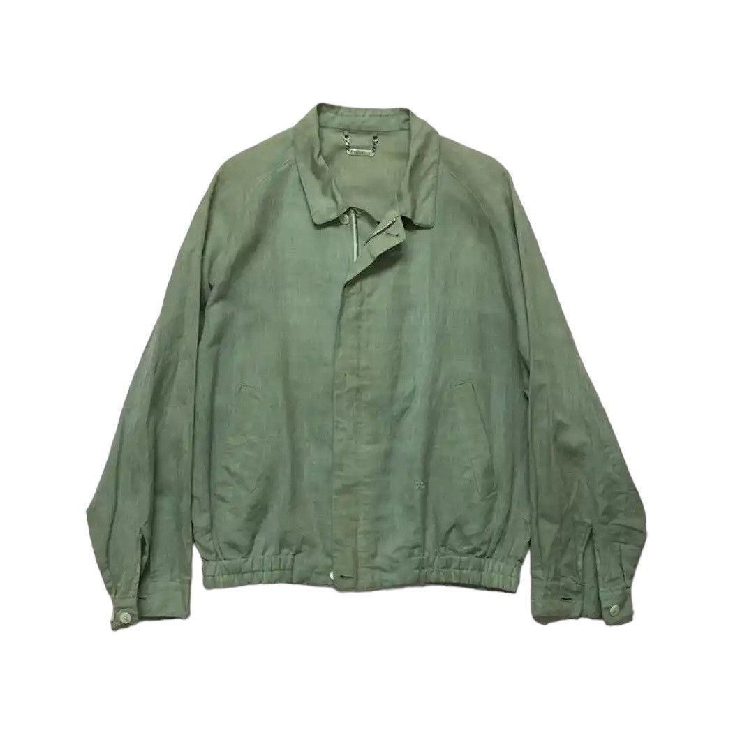 image of Vintage Burberrys Weekenders Jacket Bomber Style Large Size in Green, Men's