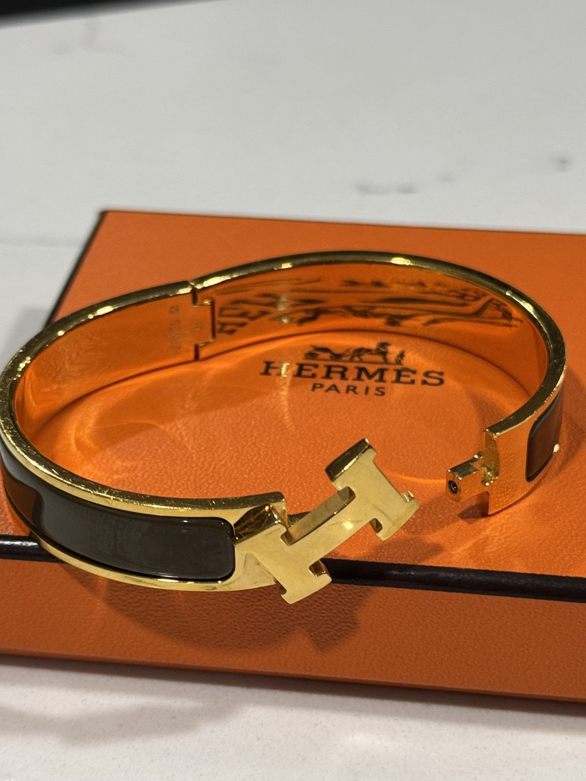 Hermes Hermes Clic H Enamel Bracelet Size ONE SIZE - 2 Thumbnail