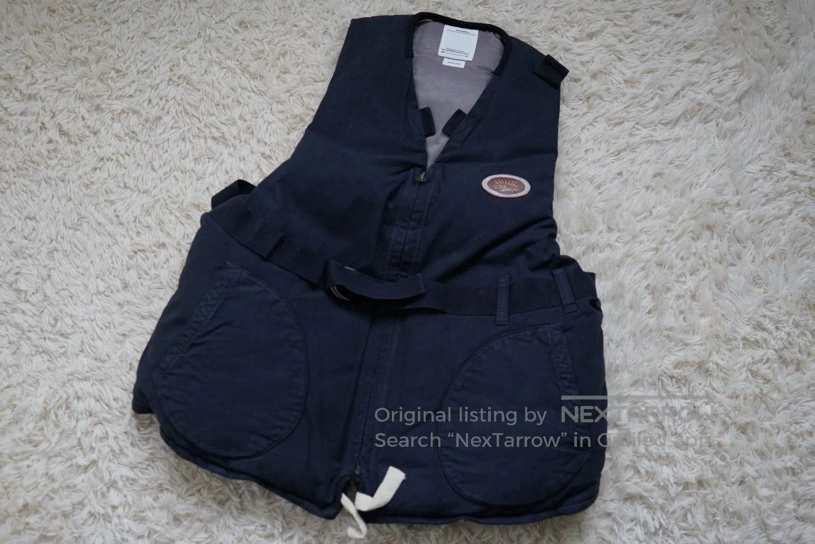 Other Black Utility Vest with Belt and Pockets. Size US L / EU 52-54 / 3 - 1 Thumbnail