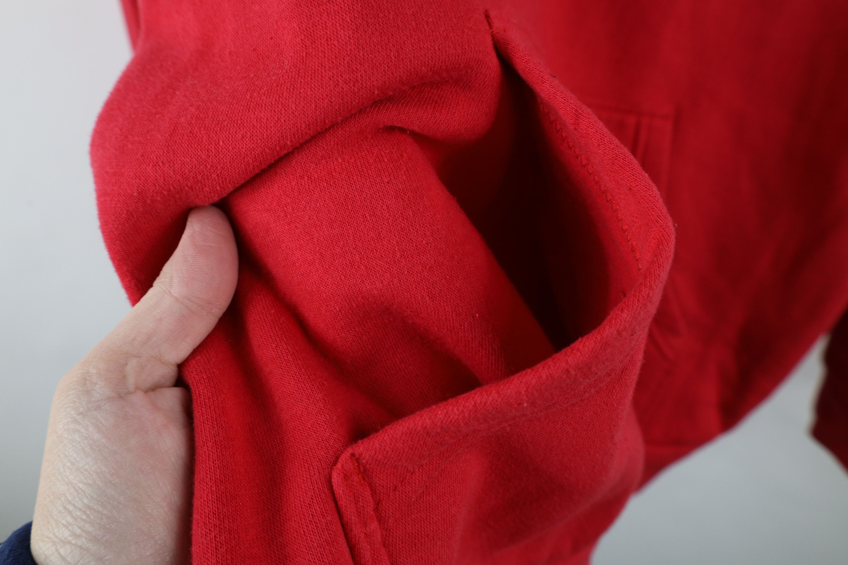 Champion × Vintage Vintage Champion Ohio State University Football Hoodie Red Size US XL / EU 56 / 4 - 12 Thumbnail