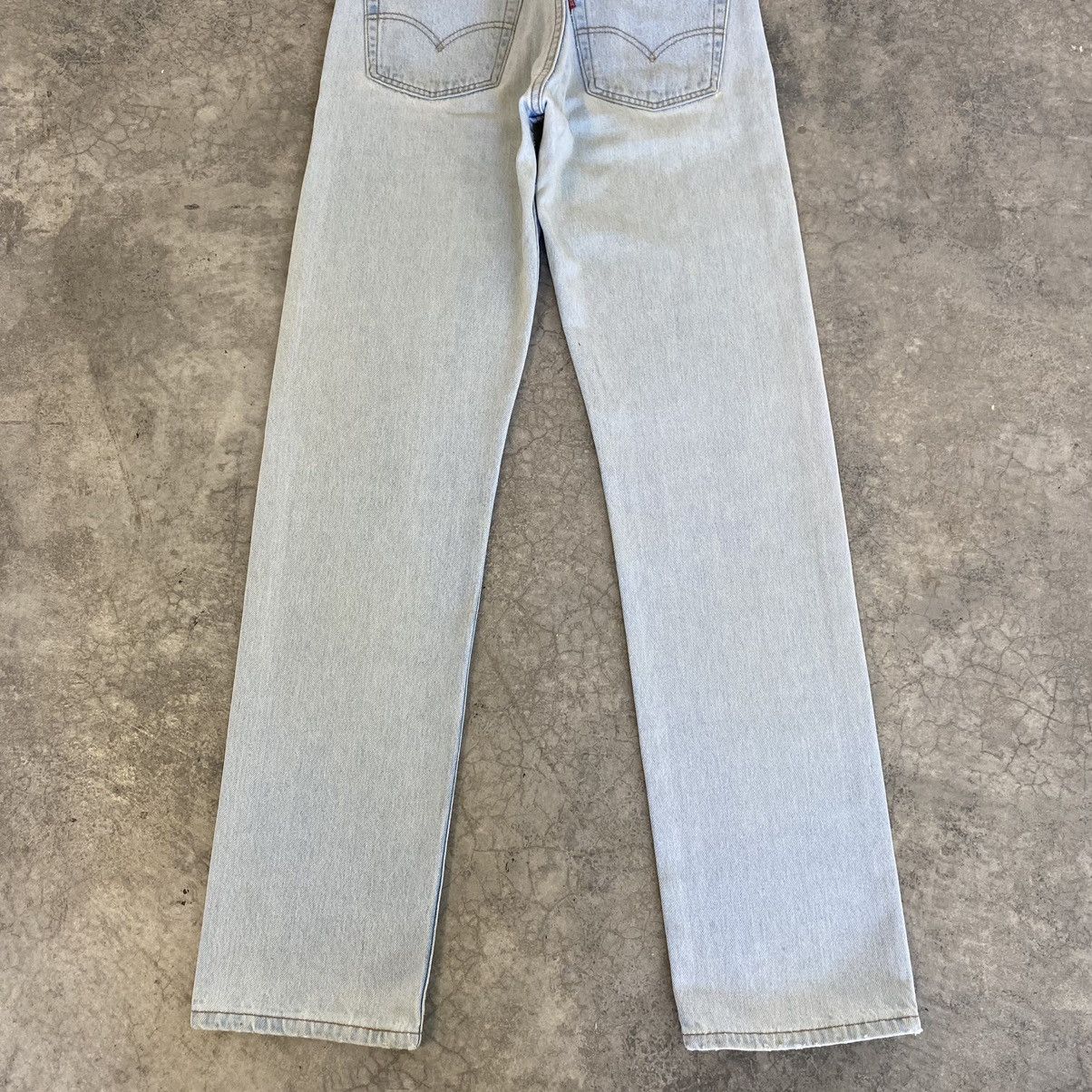 Levi's Vintage 90’s Levis 501 Light Blue Jeans Size US 31 - 17 Thumbnail