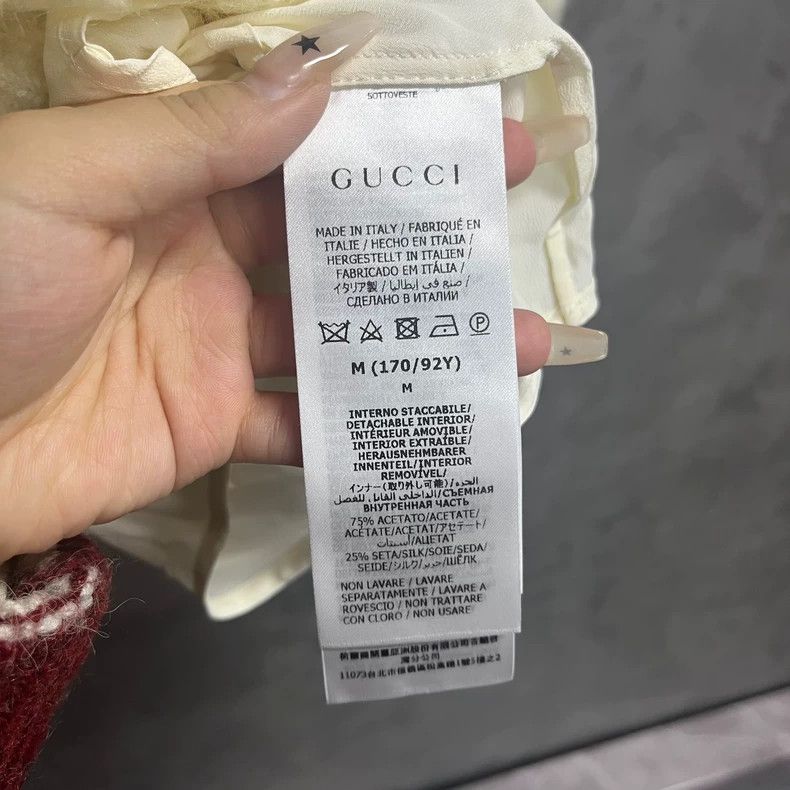 Gucci Gucci Adidas' latest ivory white horsehair knitted sweater Size US M / EU 48-50 / 2 - 3 Thumbnail