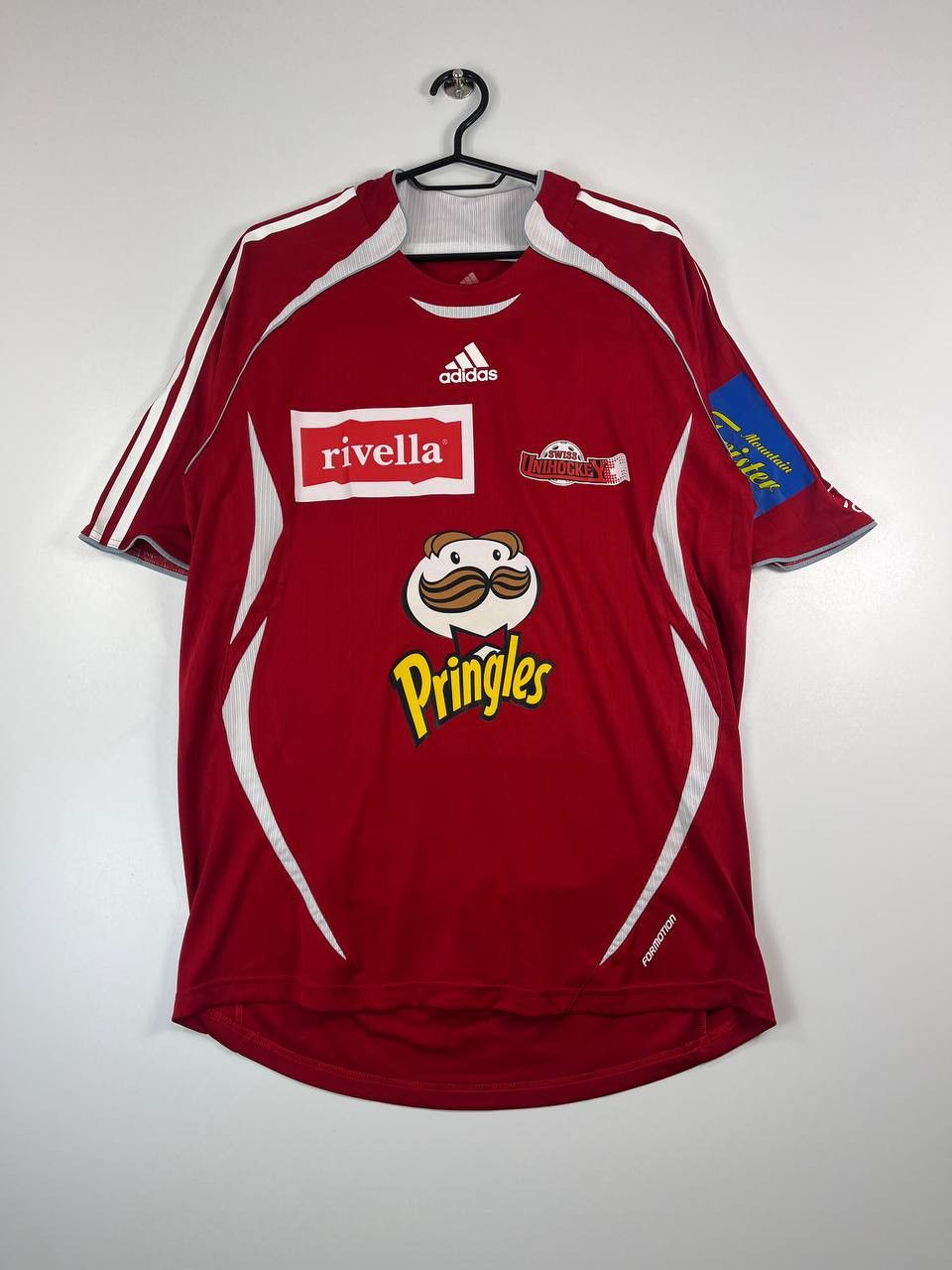 Adidas Switzerland National Ice Hockey Shirt Adidas Pringles Size L Size US L / EU 52-54 / 3 - 1 Thumbnail