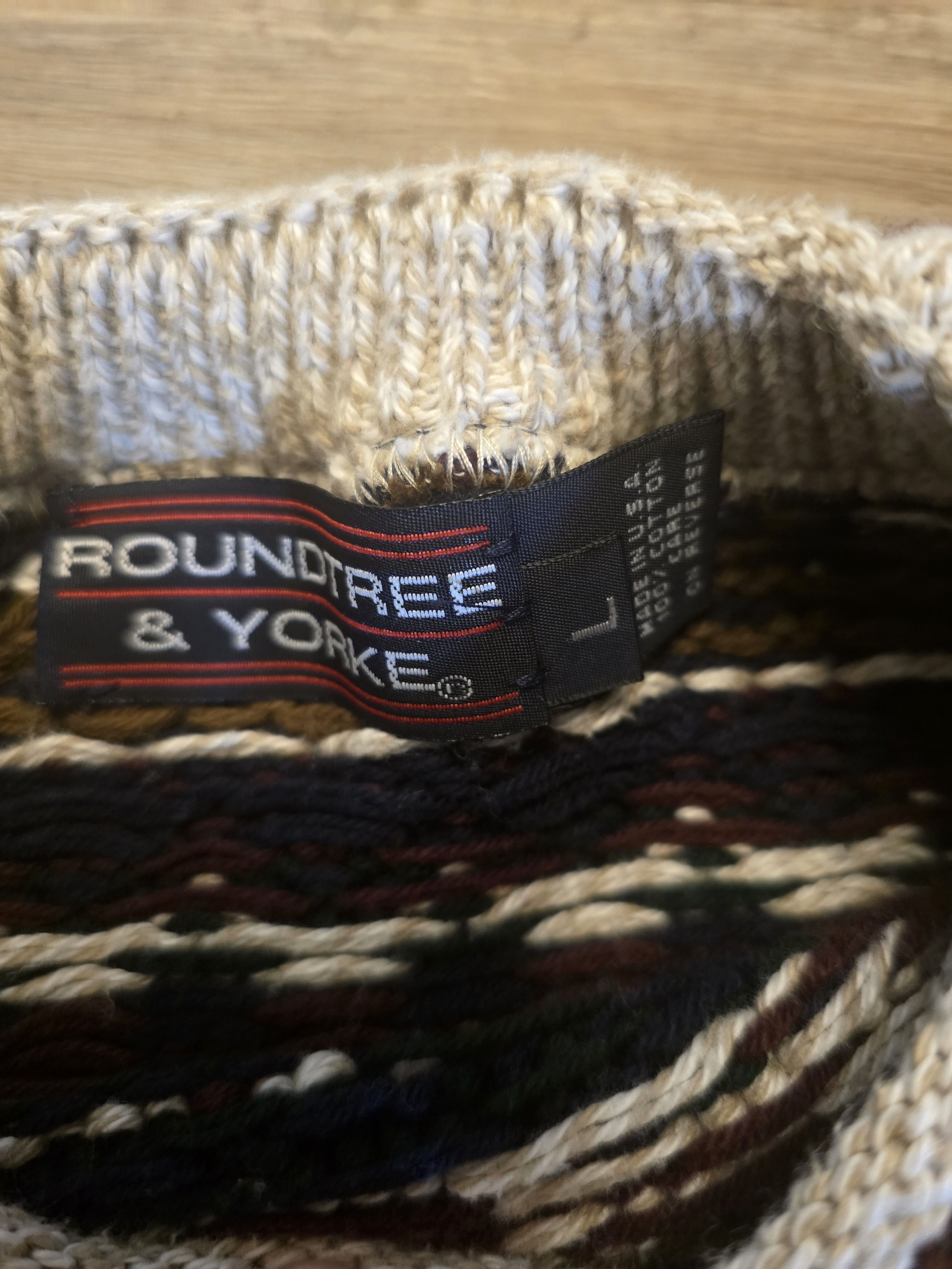 Roundtree & Yorke Vintage Roundtree & Yorke Men's Sweater Large Made in USA Size US L / EU 52-54 / 3 - 5 Thumbnail