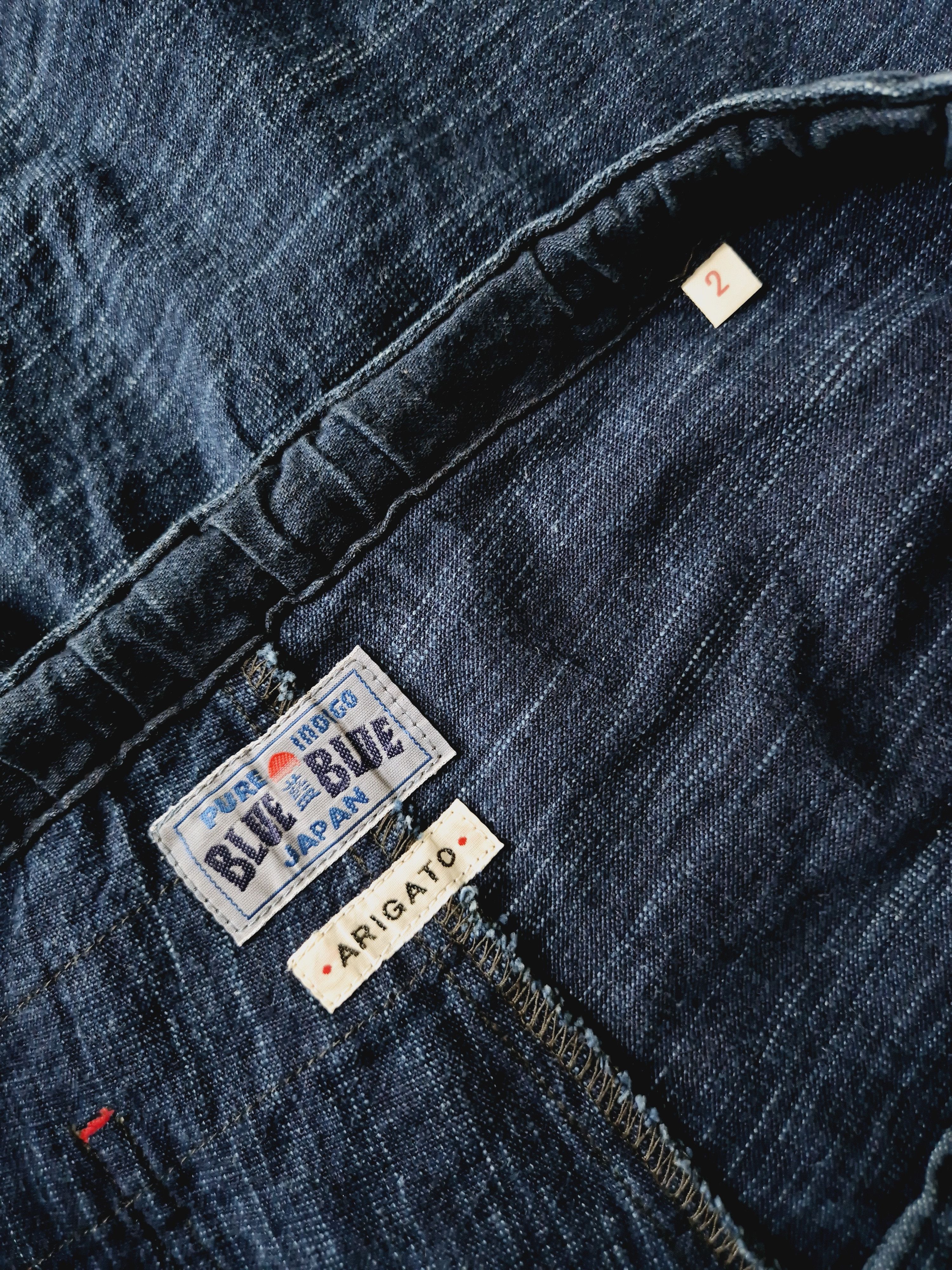 Blue Blue Japan × Japanese Brand Blue Blue Japan Shorts Size US 31 - 5 Thumbnail
