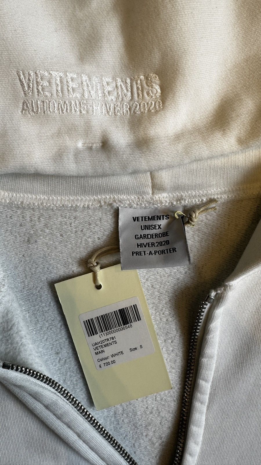 Vetements Vetements Sample Interpol Hoodie Size US S / EU 44-46 / 1 - 3 Thumbnail