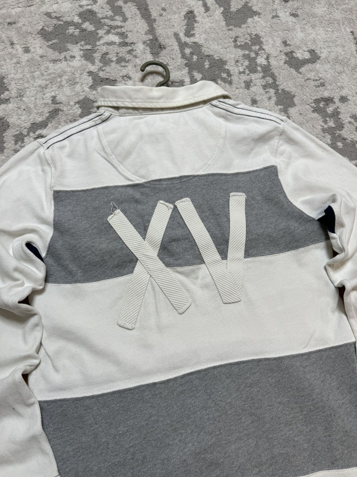 Nike × Vintage Vintage Nike FullBack’s Streetwear Style Rugby Longsleeve Size US L / EU 52-54 / 3 - 14 Thumbnail