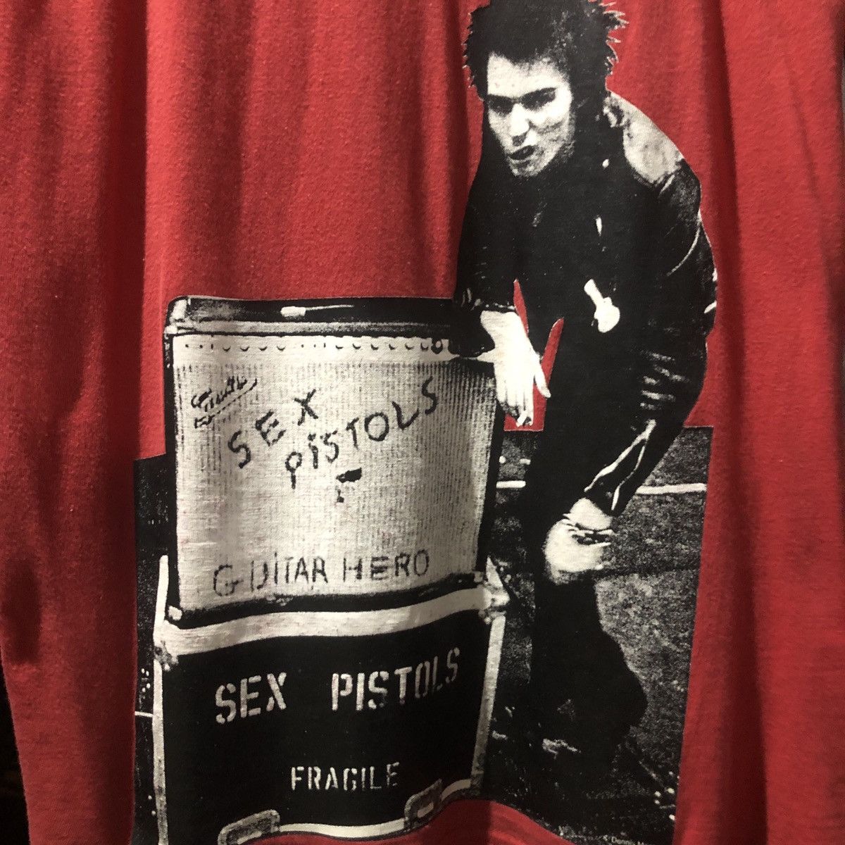 Vintage Vintage Destroy Sid Vicious Dennis Morris tee Shirts Size US M / EU 48-50 / 2 - 7 Thumbnail