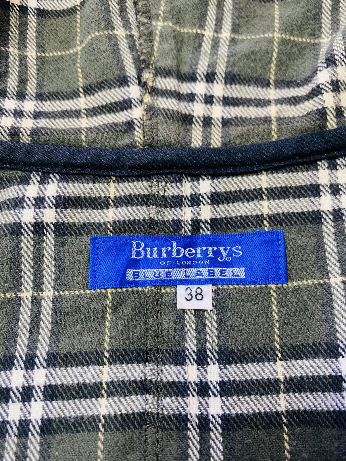 Burberry Vintage 90s Burberry Blue Label Zipper Hoodie Jacket Size M / US 6-8 / IT 42-44 - 12 Thumbnail