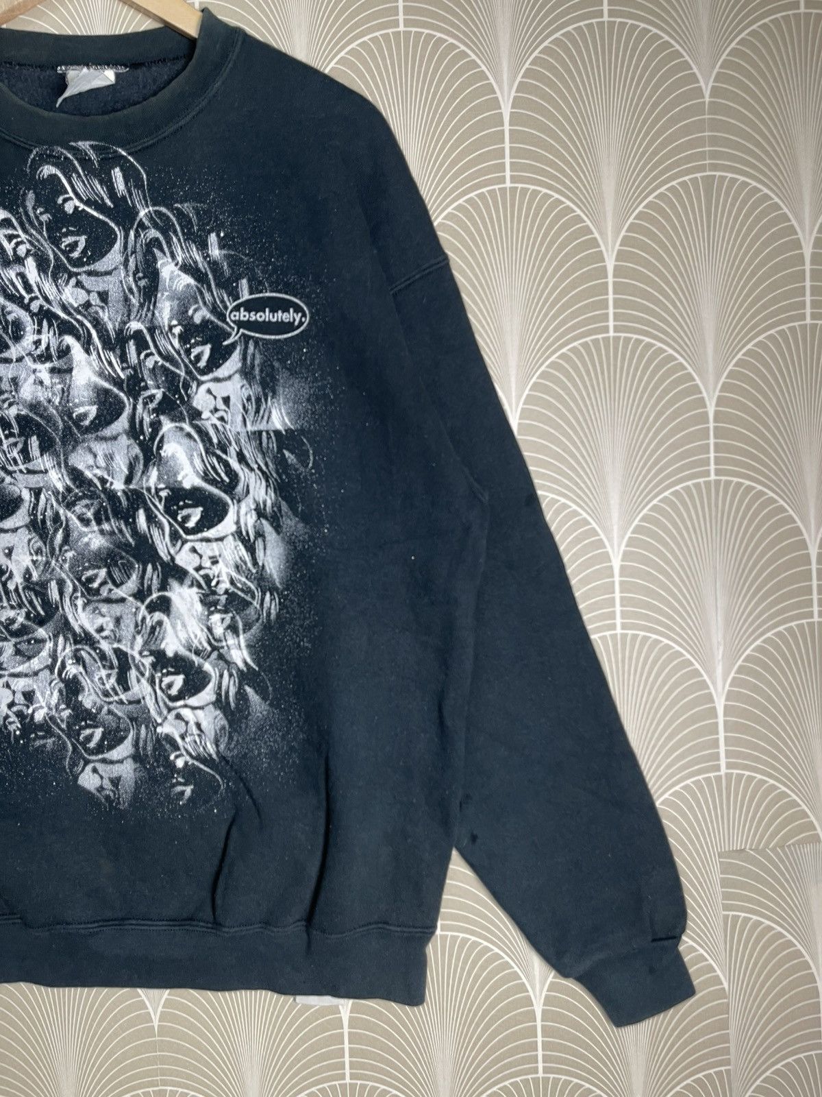 Japanese Brand × Vintage 90s JAPANESE BRAND NGAP LEE RARE GRAPHIC CREWNECK Size US L / EU 52-54 / 3 - 3 Thumbnail