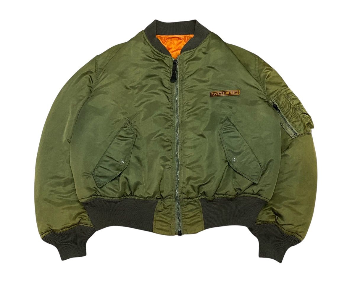 Avirex Vintage Avirex MA-1 Sun Faded Bomber Jacket Size US L / EU 52-54 / 3 - 2 Thumbnail