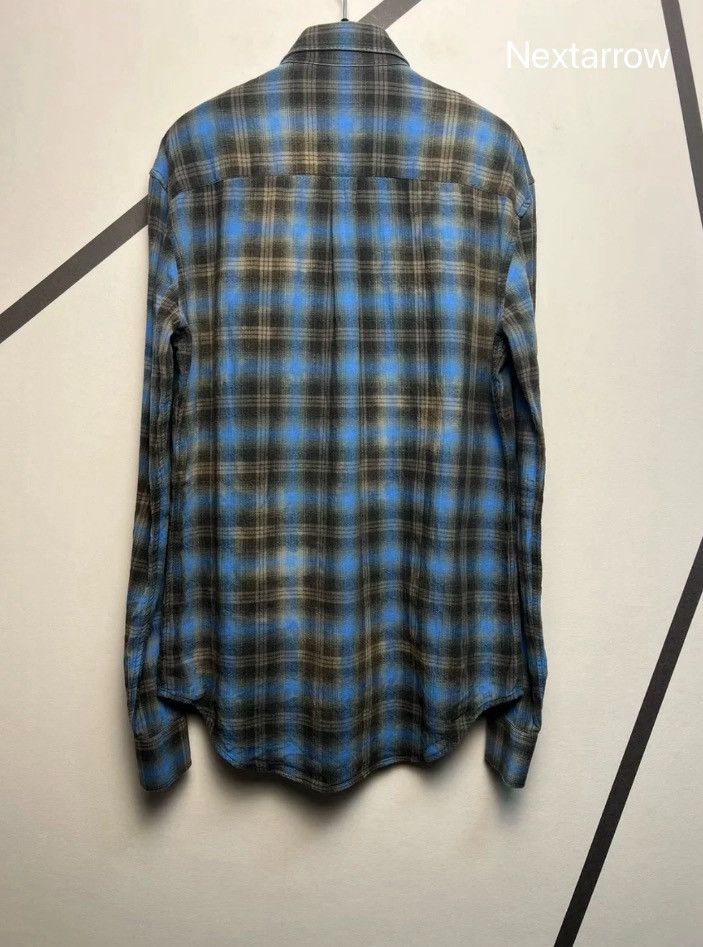 Saint Laurent Paris × Yves Saint Laurent Saint Laurent SLP plaid shirt2412-Nextarrow Size US M / EU 48-50 / 2 - 2 Thumbnail