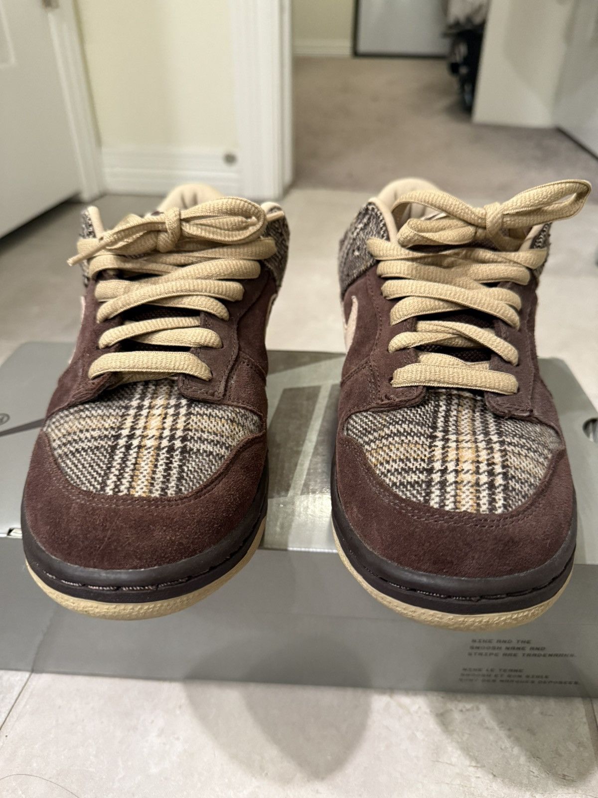 Nike Nike SB Dunk Low Tweed Size US 9 / EU 42 - 2 Thumbnail
