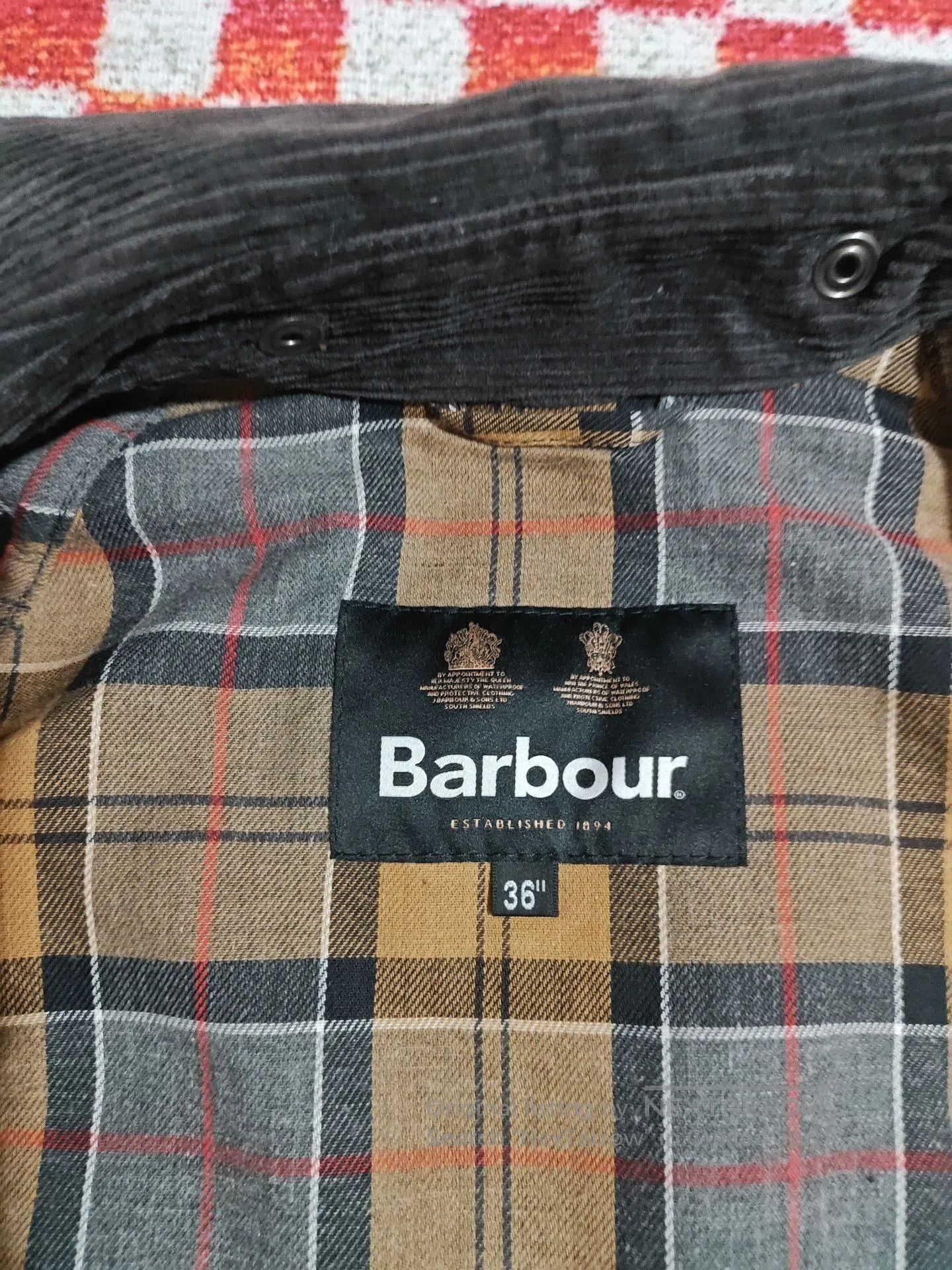 Barbour Barbour Bedale OS Oversize Waxed Jacket. Size M / US 6-8 / IT 42-44 - 4 Thumbnail