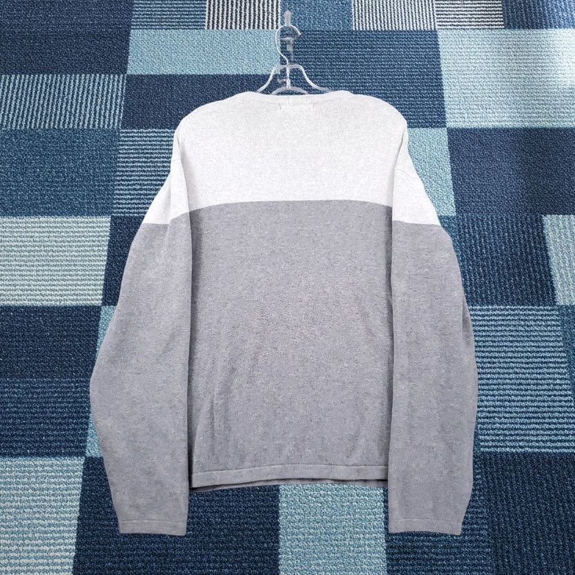 Eddie Bauer Eddie Bauer Sweater Mens L Gray Pullover Colorblock Knit Long Sleeves V-Neck Size US L / EU 52-54 / 3 - 1 Thumbnail