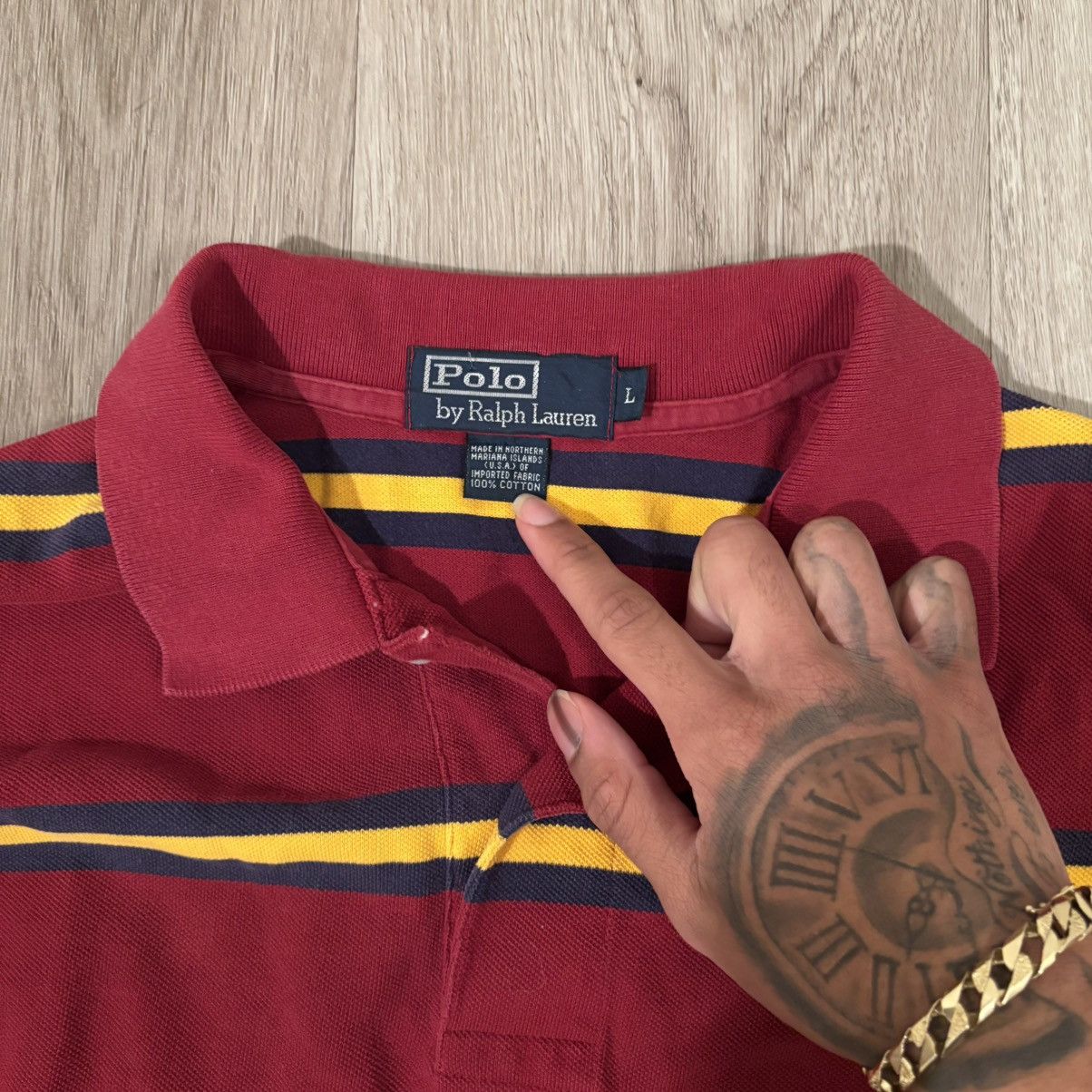 Polo Ralph Lauren 2000’s vintage Ralph Lauren polo Size US L / EU 52-54 / 3 - 3 Thumbnail
