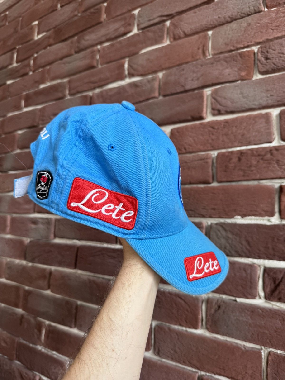 Kappa Rare Y2K Kappa NAPOLI Football Cap Hat Hype Soccer Size ONE SIZE - 3 Thumbnail