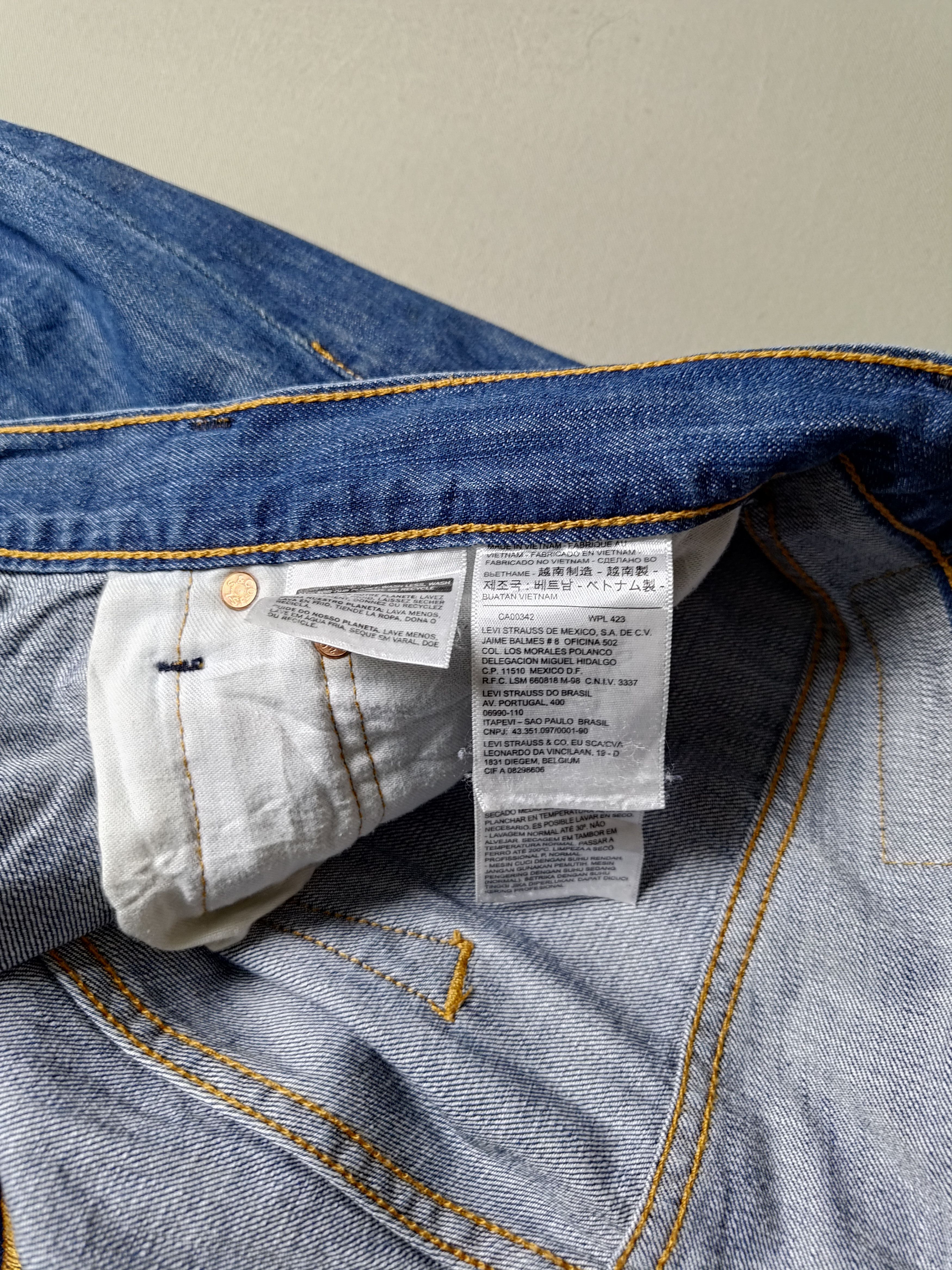Levi's Levi's 501 Jeans Mens 34*32 Size US 36 / EU 52 - 5 Thumbnail