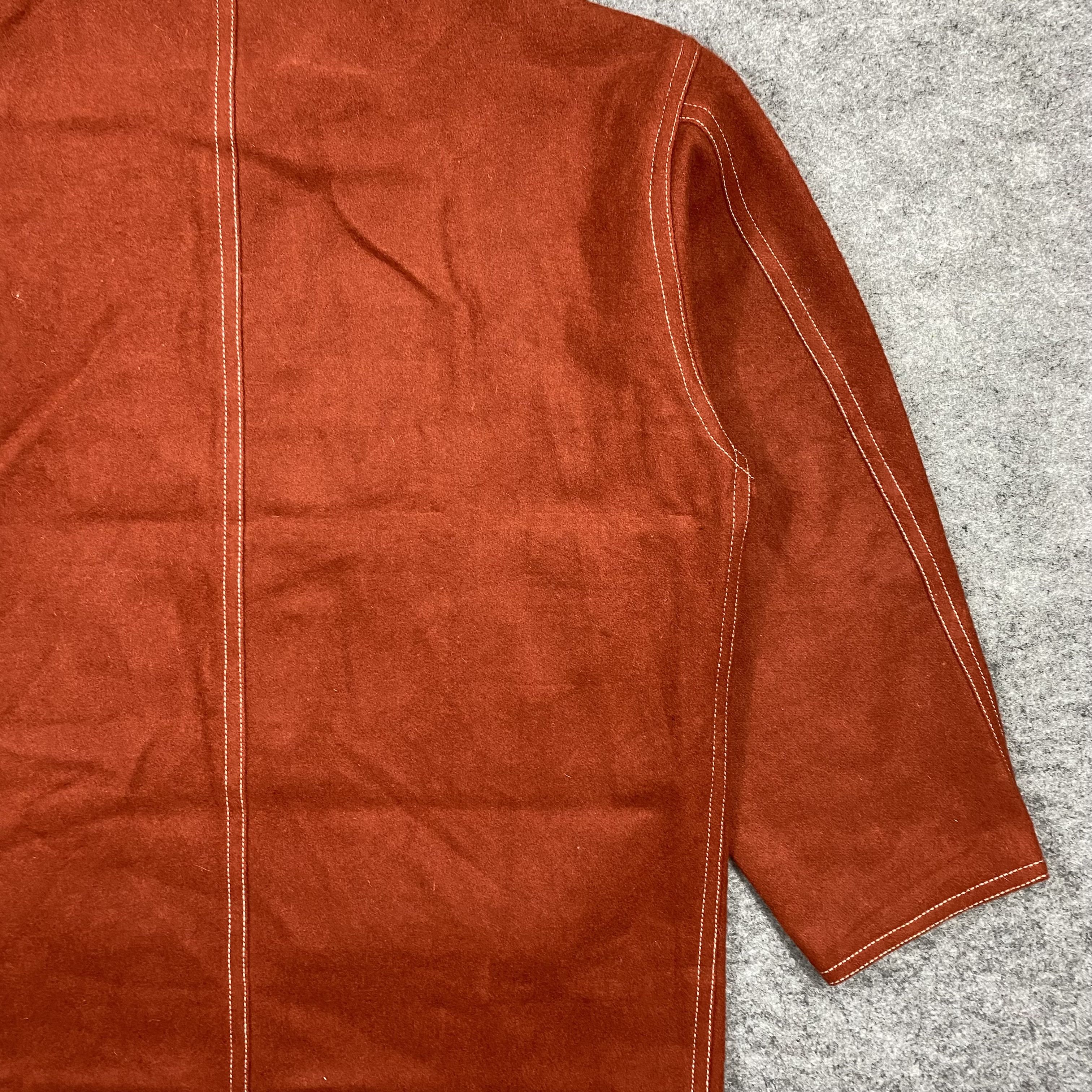 Kapital VINTAGE LEATHER WOOL KAPITAL STYLE CHORE JACKET-J539 Size US L / EU 52-54 / 3 - 9 Thumbnail