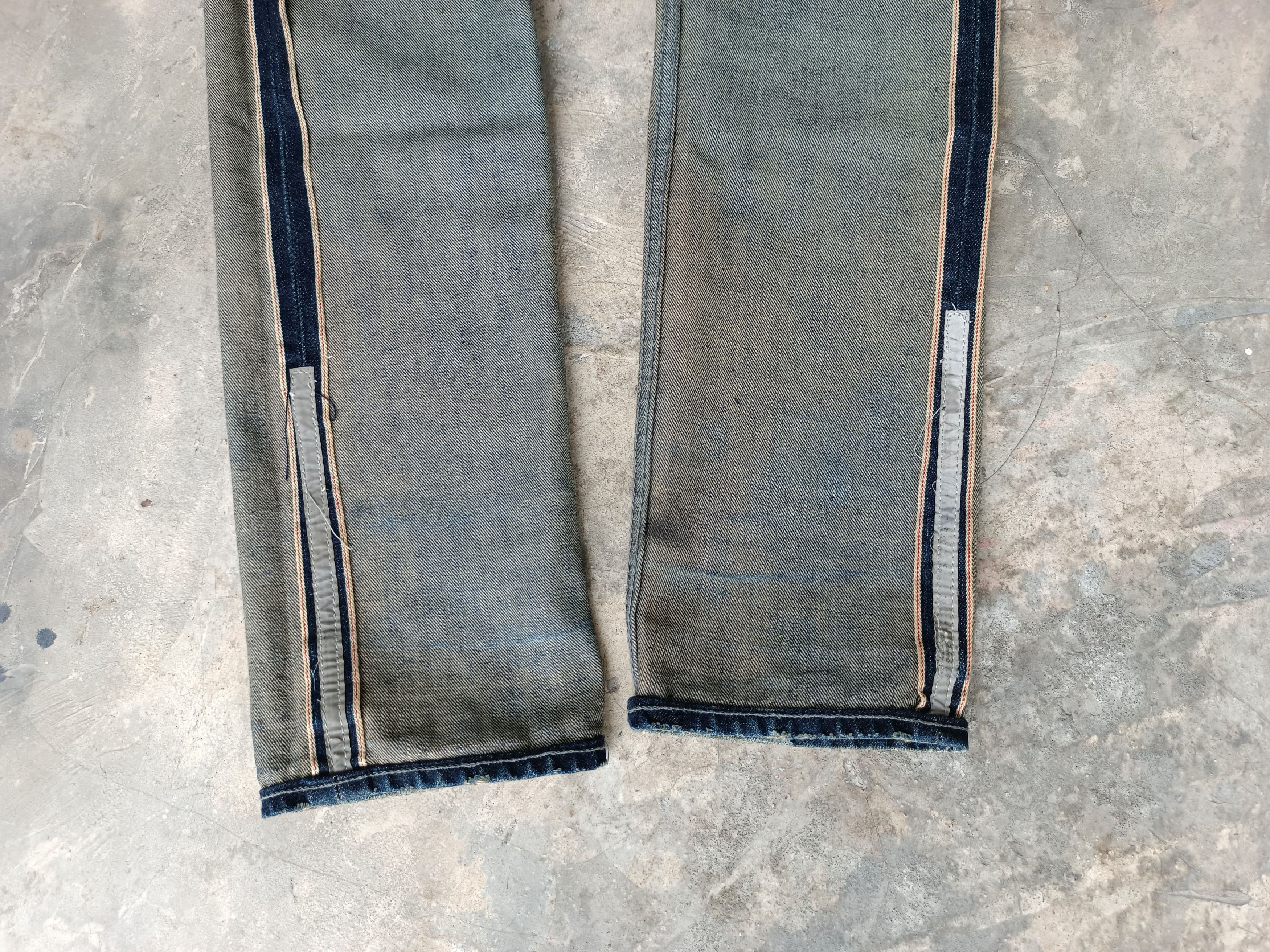 Japanese Brand RARE " Taki Cross Selvedge Denim Size US 32 / EU 48 - 15 Thumbnail
