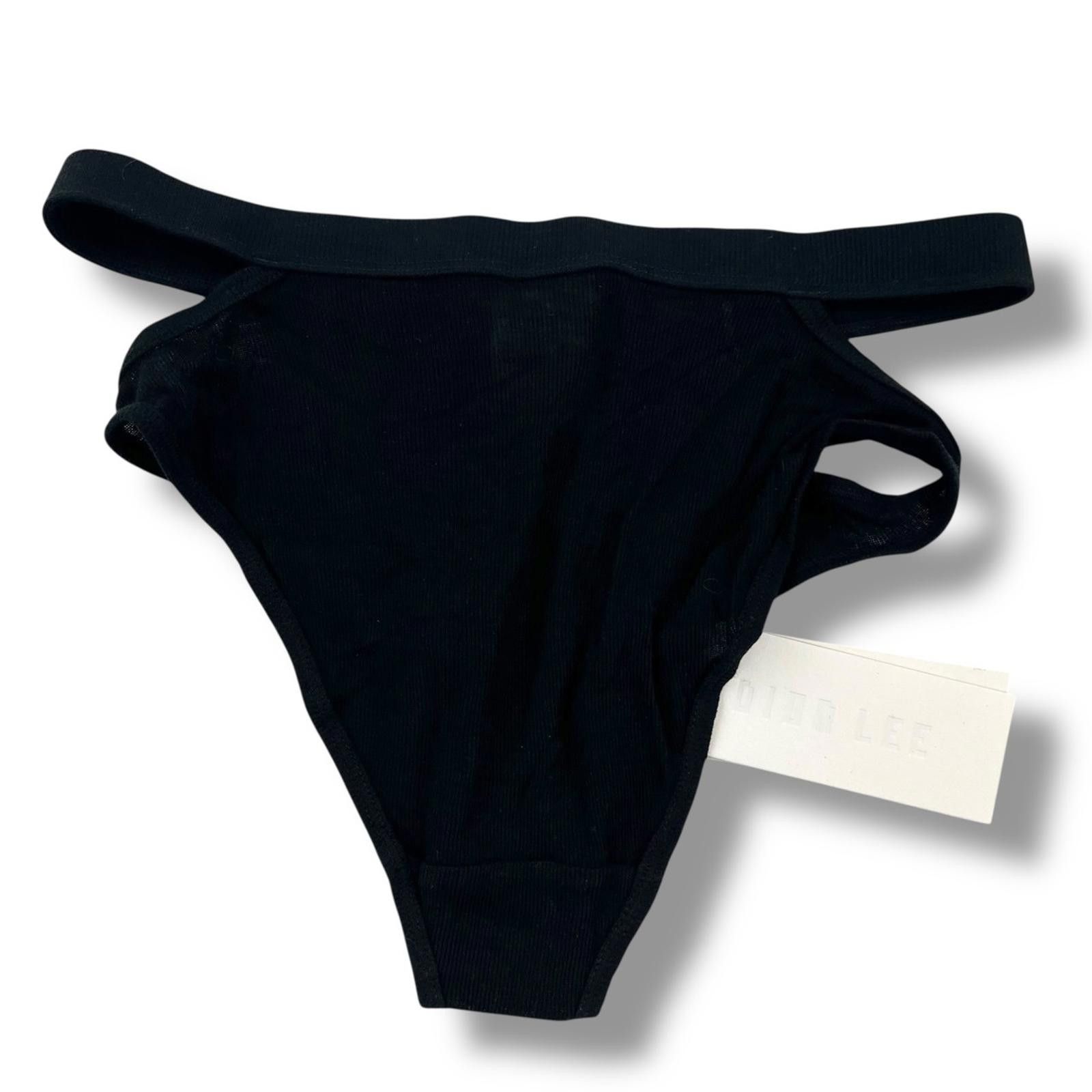 Dion Lee Dion Lee Black Y-Front Briefs Size 28" / US 6 / IT 42 - 2 Thumbnail