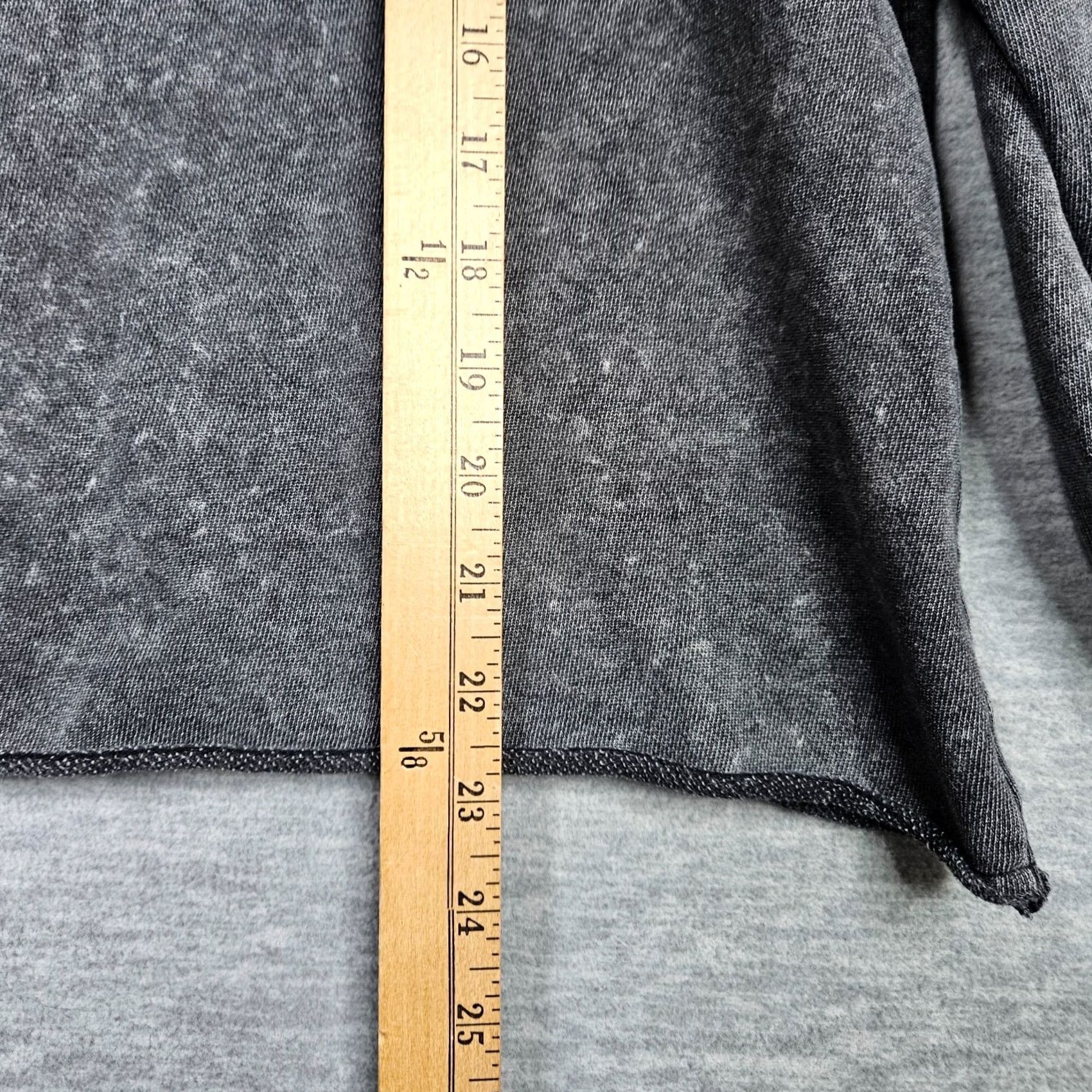 Rails Rails Women's Gray Acid Wash Long Sleeve Crew Neck Tee XS Size XS / US 0-2 / IT 36-38 - 6 Thumbnail
