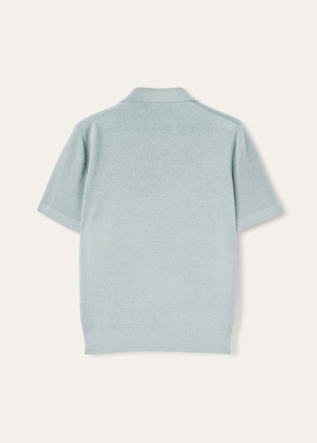 Loro Piana o1w1db10725 FAO3414 Empire Polo Shirt in Light Blue Size US S / EU 44-46 / 1 - 2 Thumbnail