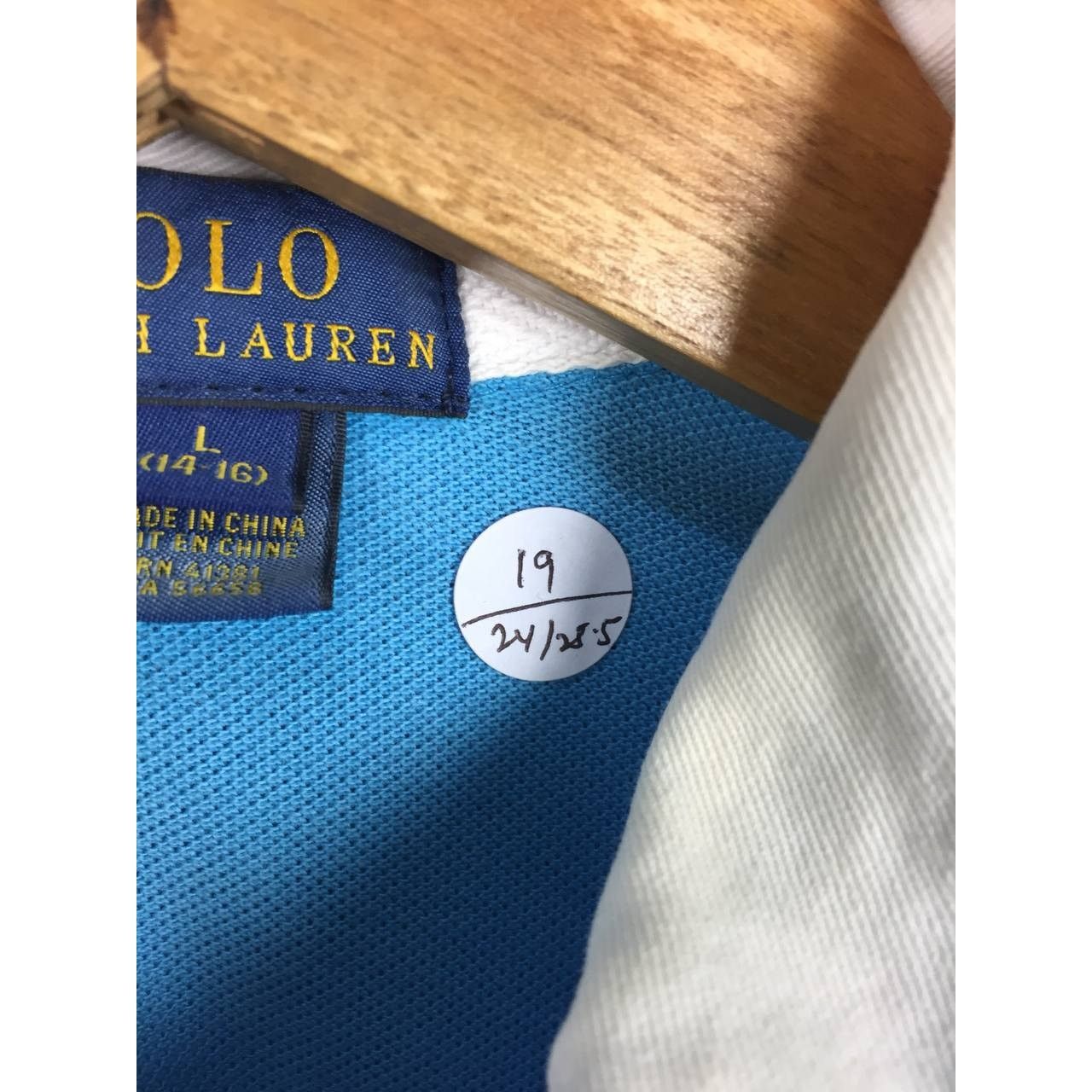 Polo Ralph Lauren × Vintage Vtg Polo Ralph Lauren Big Logo Rugby Polo Tee Youth L Size US M / EU 48-50 / 2 - 13 Thumbnail