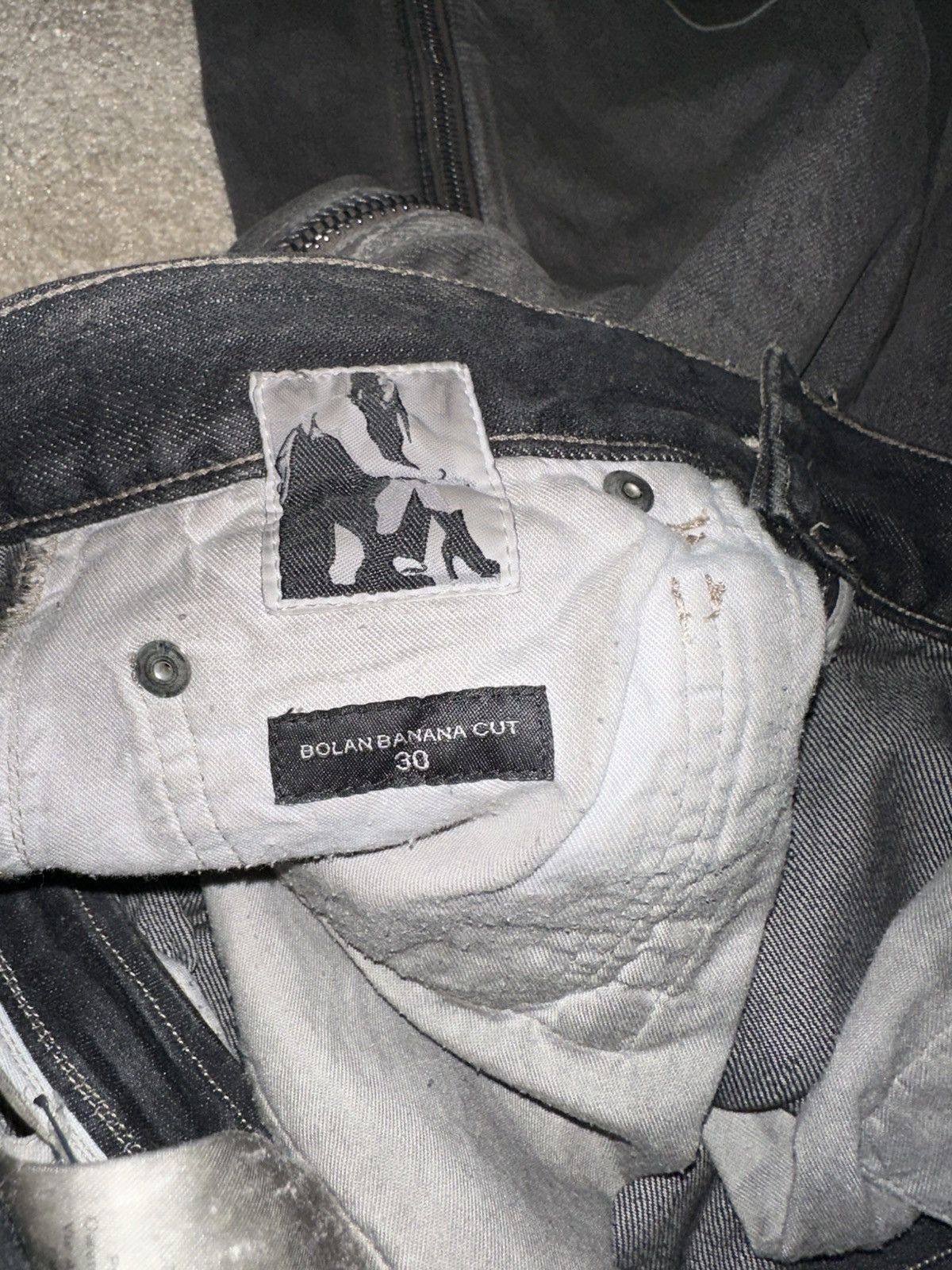 Rick Owens Rick Owens Dark Dust Banana Bolan Size 30 Size US 30 / EU 46 - 6 Thumbnail