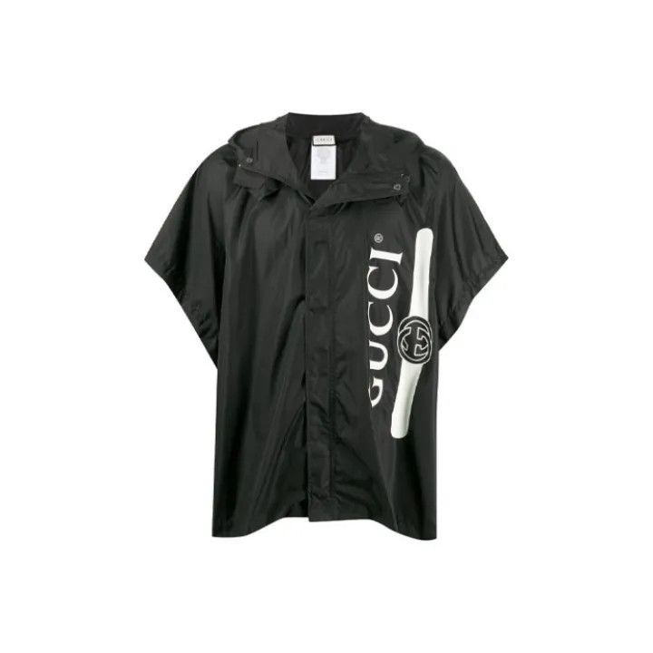 Gucci Gucci Printed Nylon Cape for Men Size US M / EU 48-50 / 2 - 1 Thumbnail