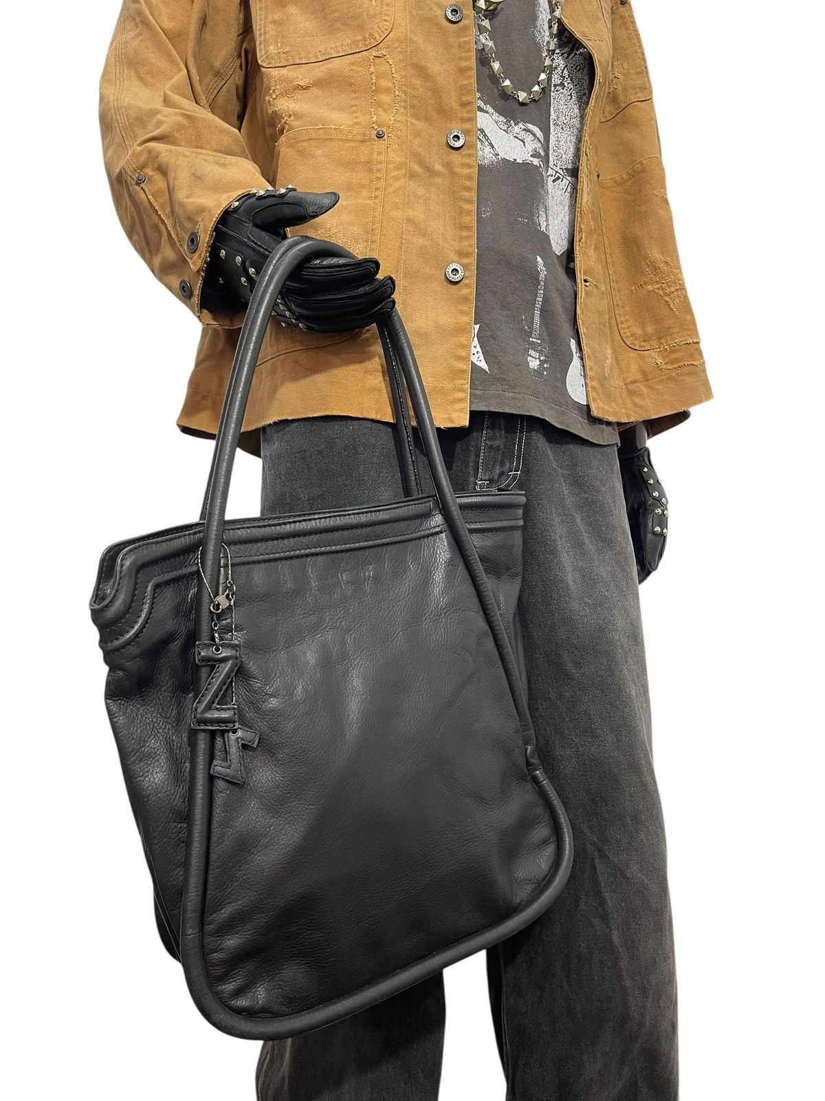 Zanellato Full Leather Zanellato Italy Tote Shoulder Bag 6🟩 Size ONE SIZE - 4 Thumbnail