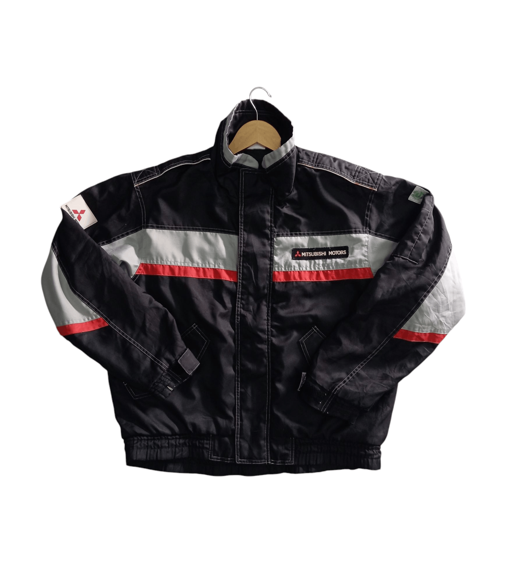 Japanese Brand × Sports Specialties × Vintage Vintage Mitsubishi Ralliart Zipper Jacket Size US L / EU 52-54 / 3 - 1 Thumbnail