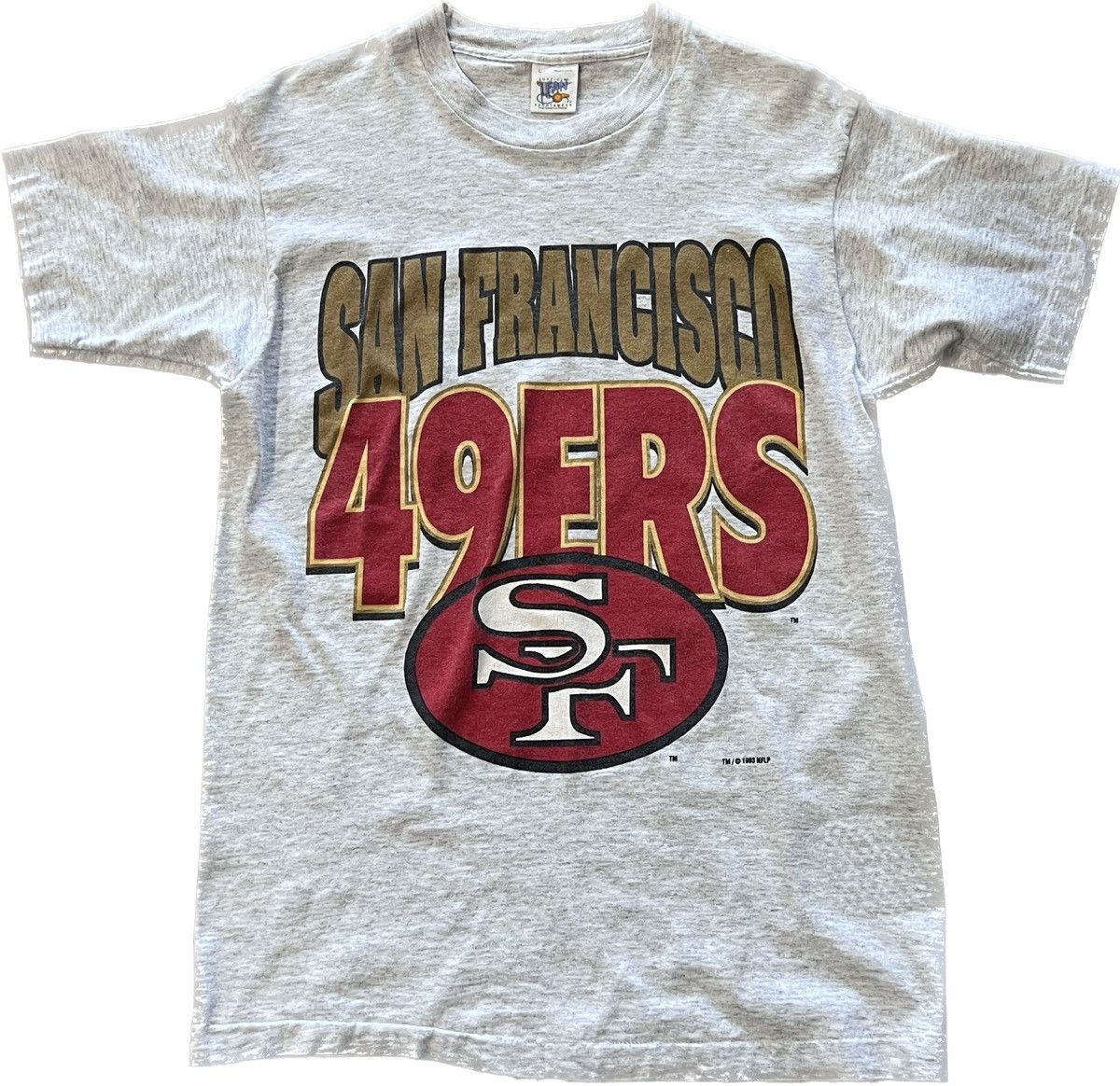 Vintage 1993 San Francisco 49ers Salem Sportswear Helmet Print T-Shirt Sz.L  / Sole Food SF