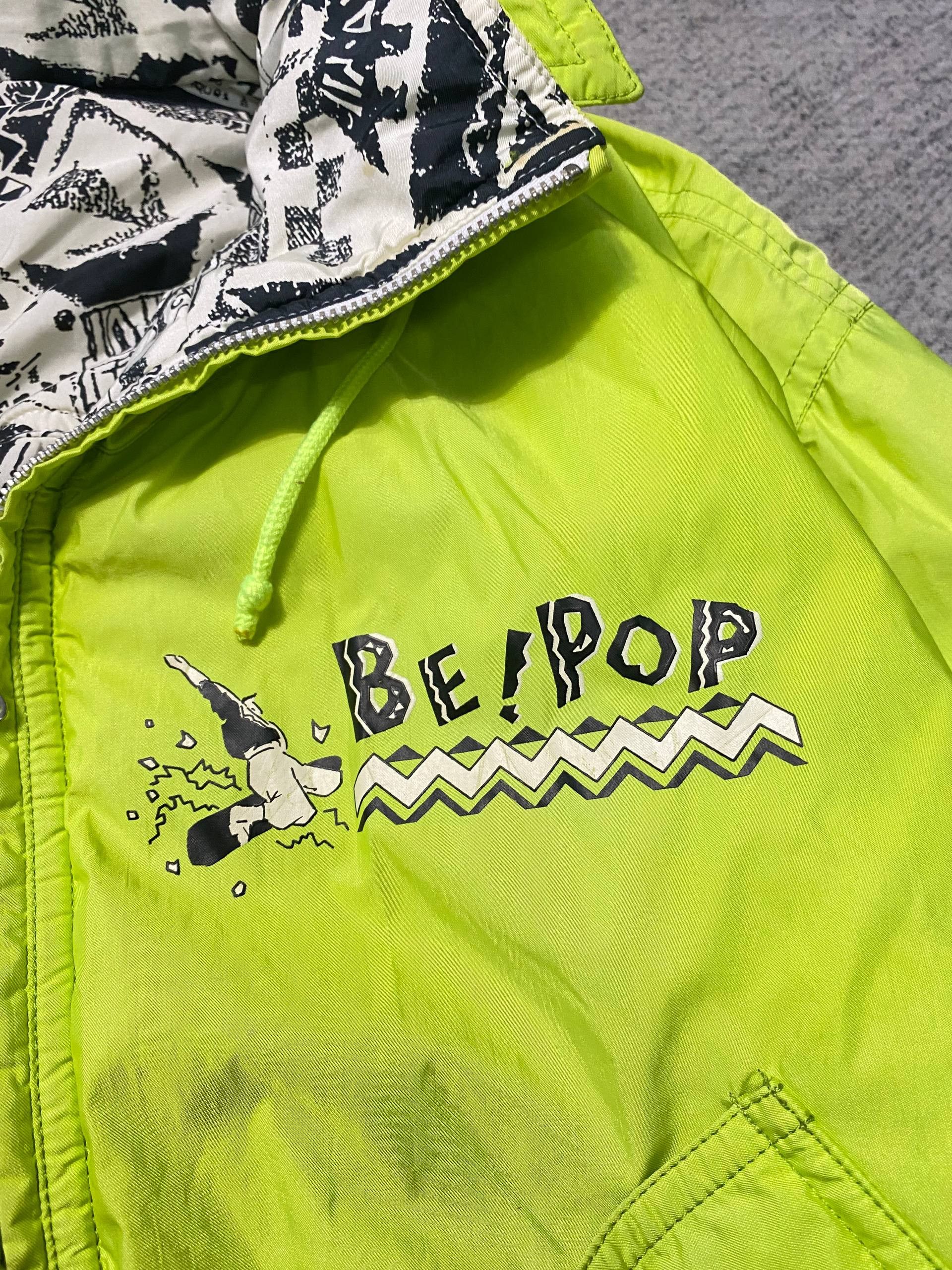 Hypebeast Be!Pop Reversible Funky Graphic Jacket 90s Japan Streetwear Size US L / EU 52-54 / 3 - 10 Thumbnail