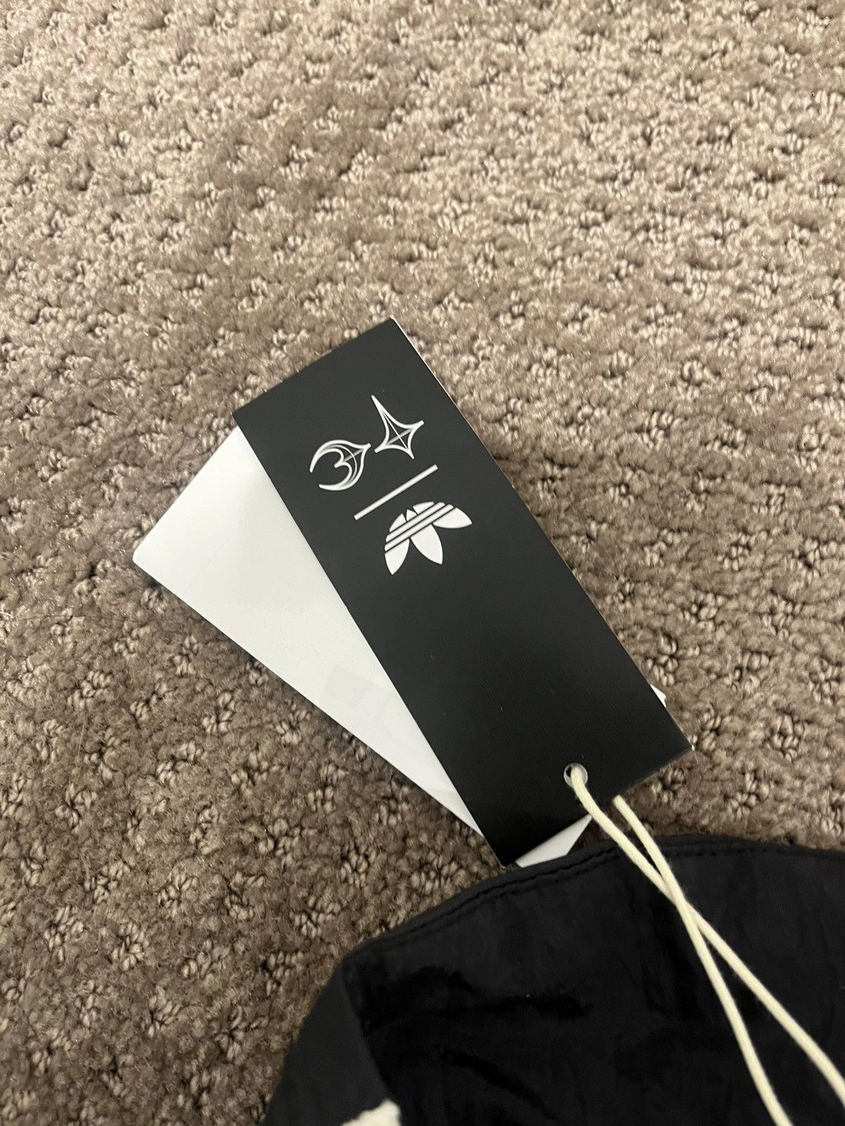 Thug Club Adidas X Thug Club Woven Track Top Black/Silver Brand new Size US L / EU 52-54 / 3 - 4 Thumbnail