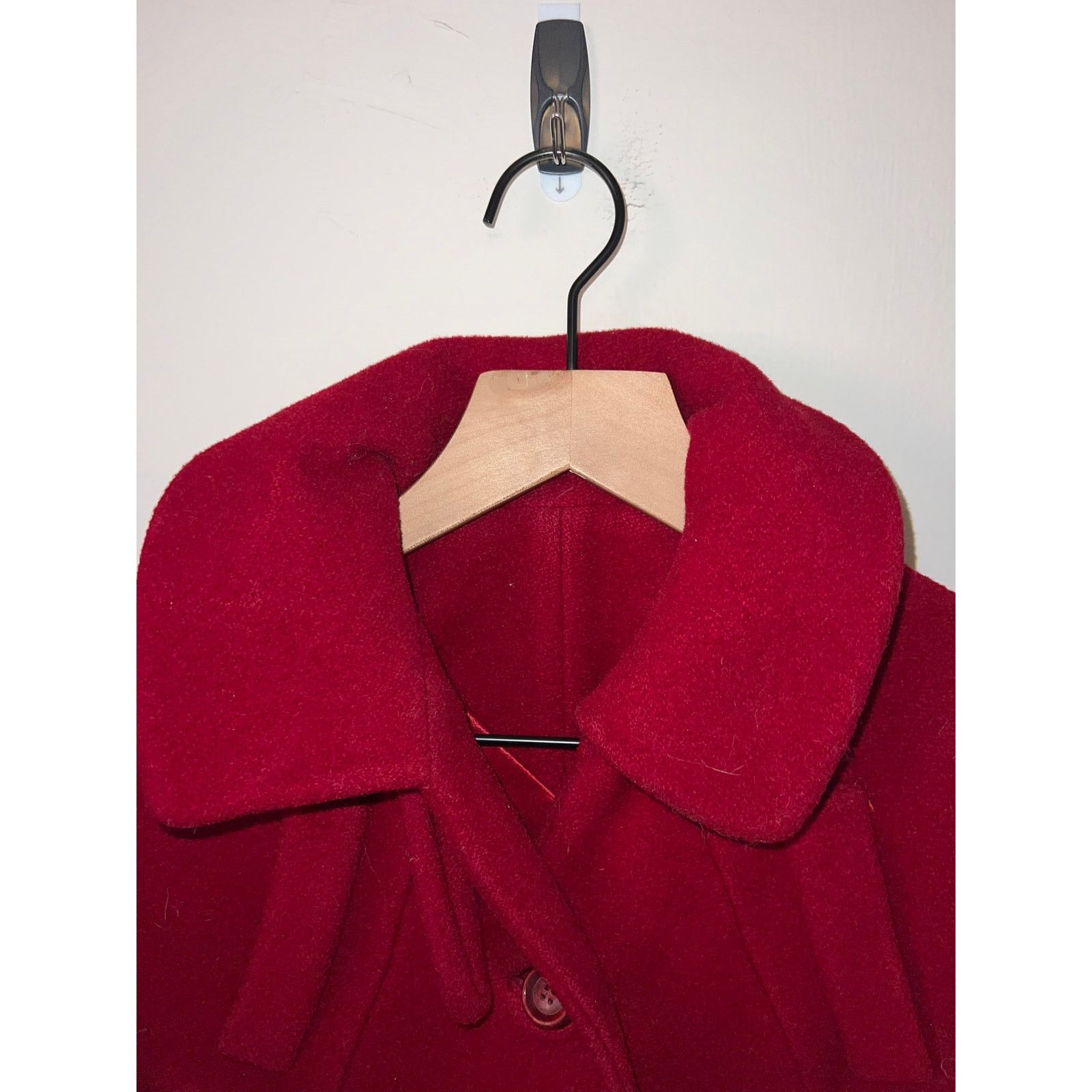 Vintage Womens Vintage Shangri-La Coat Joseph Stein Trench 1960s 50s Size L / US 10 / IT 46 - 7 Thumbnail