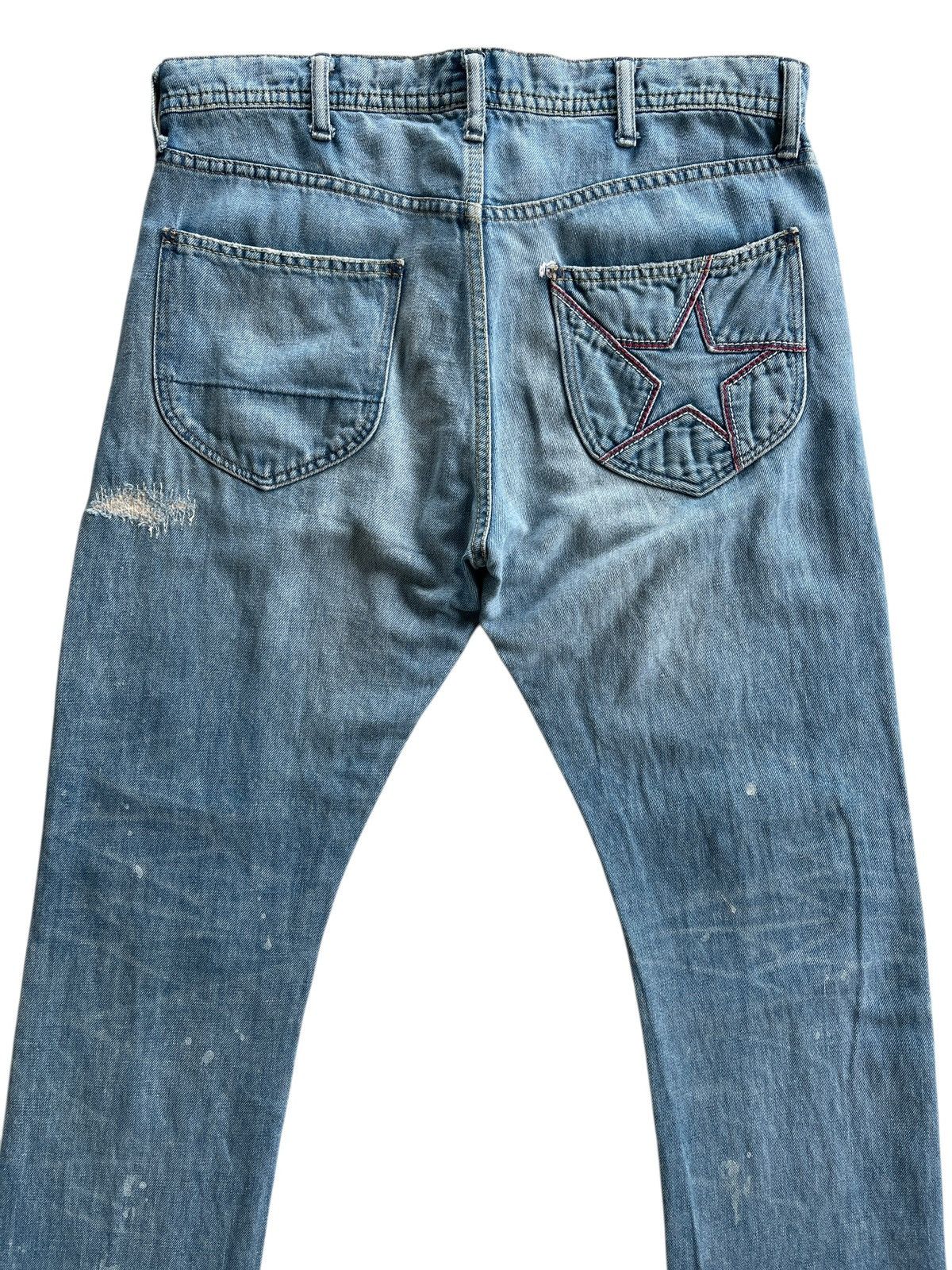Japanese Brand M-2009 Distressed Denim Japan Size US 32 / EU 48 - 4 Thumbnail